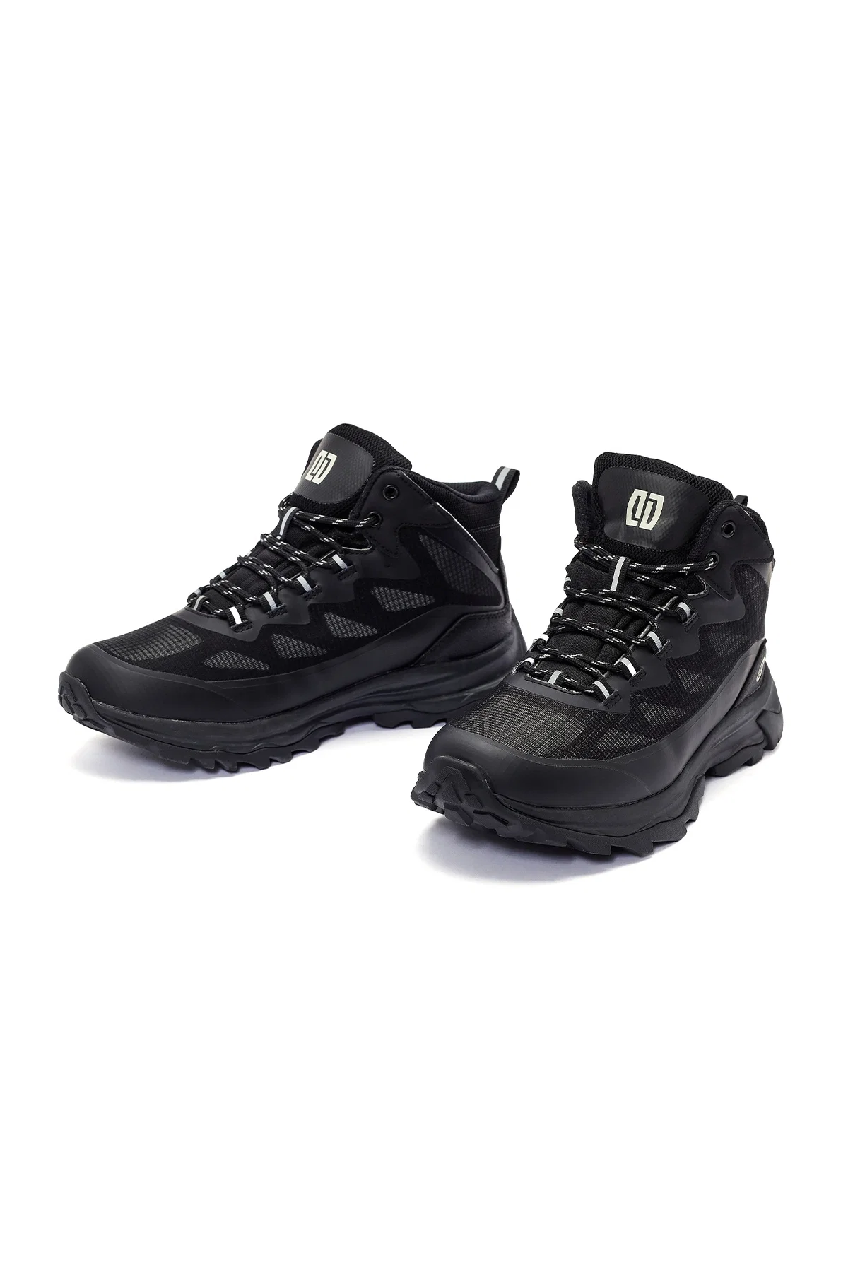 Derimod Dry Erkek Siyah Kalın Tabanlı Bağcıklı Waterproof Outdoor Bot - Image 3