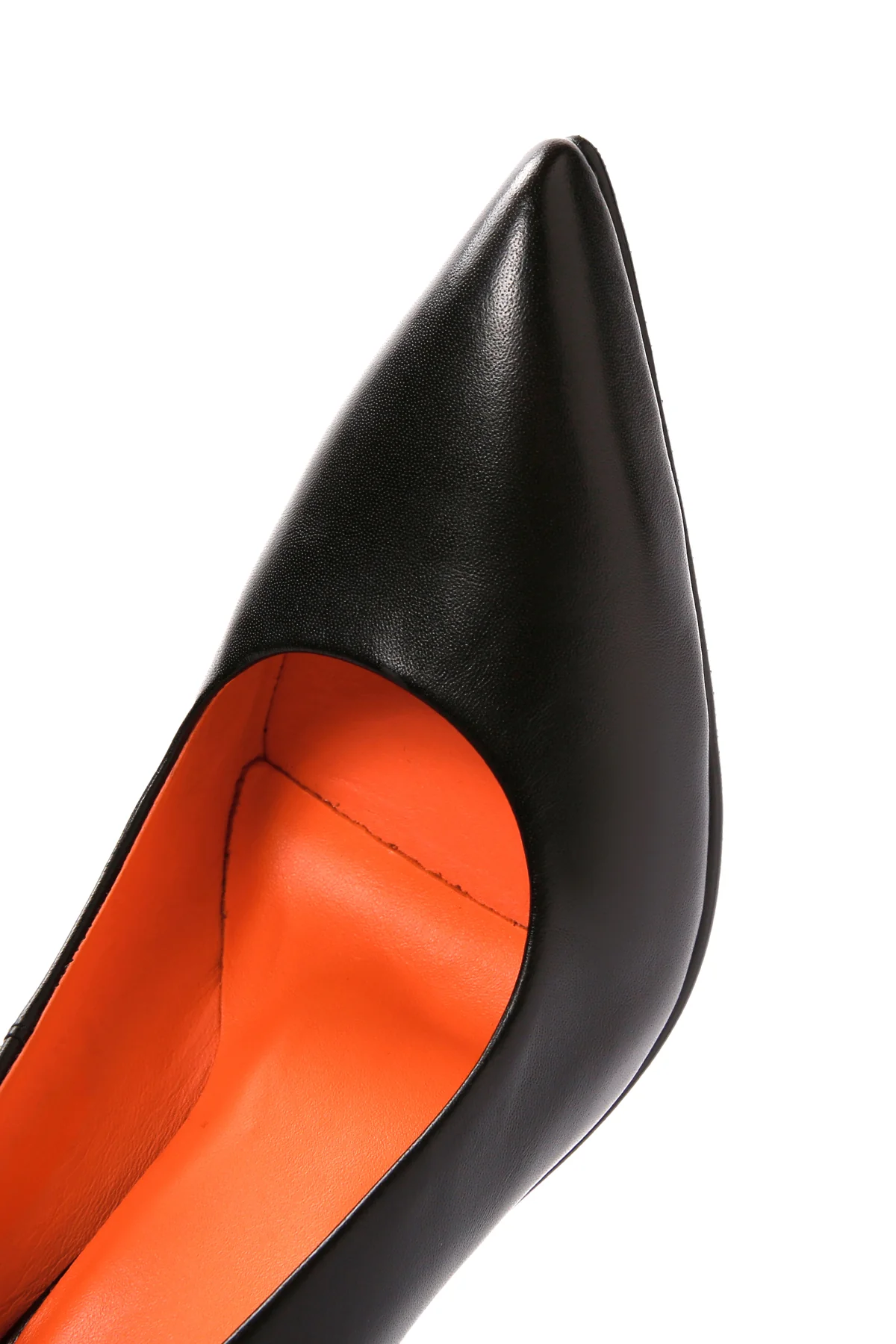 Derimod Flex Kadın Siyah İnce Topuklu Deri Stiletto - Image 11