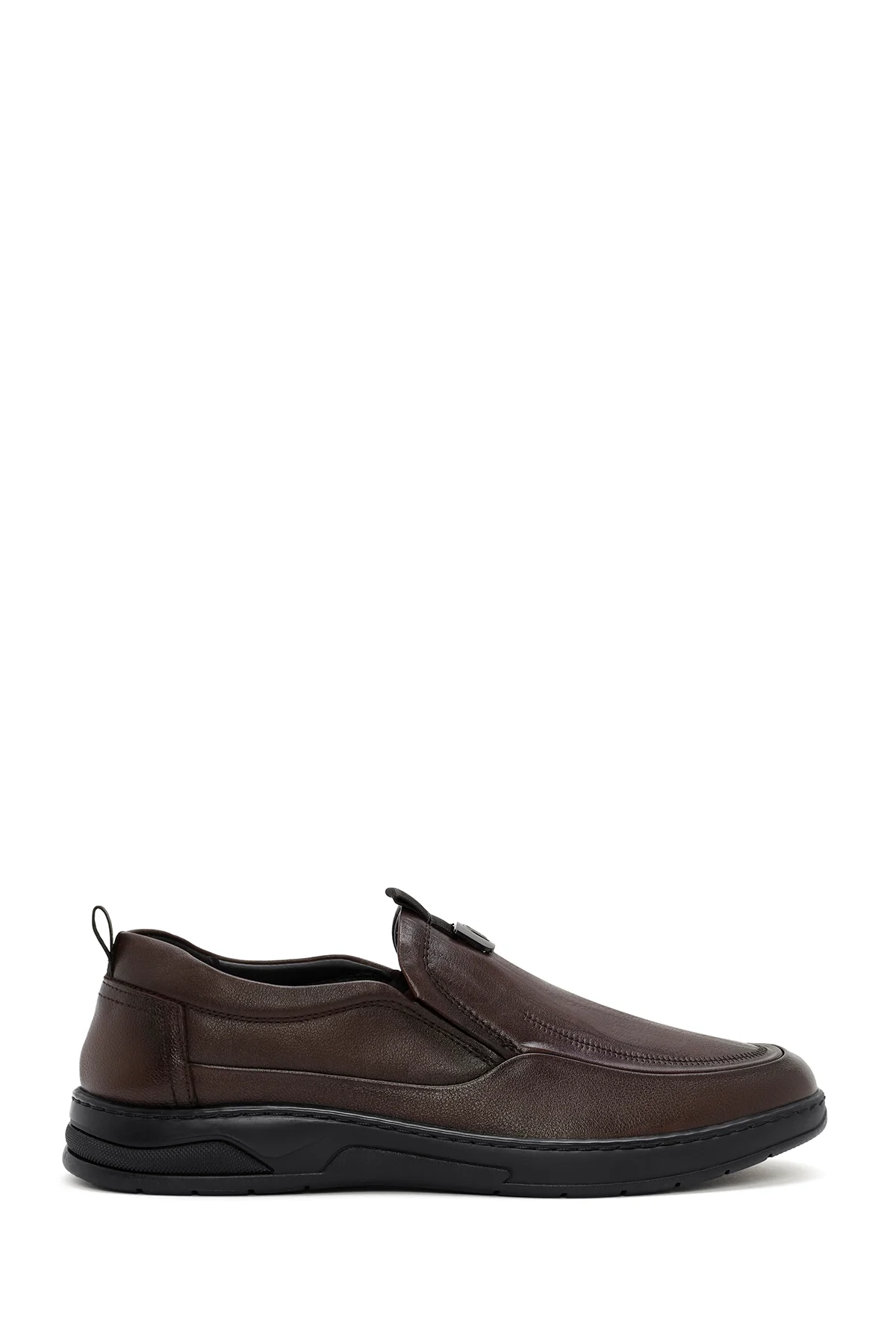 Derimod Fly Erkek Kahverengi Deri Casual Loafer