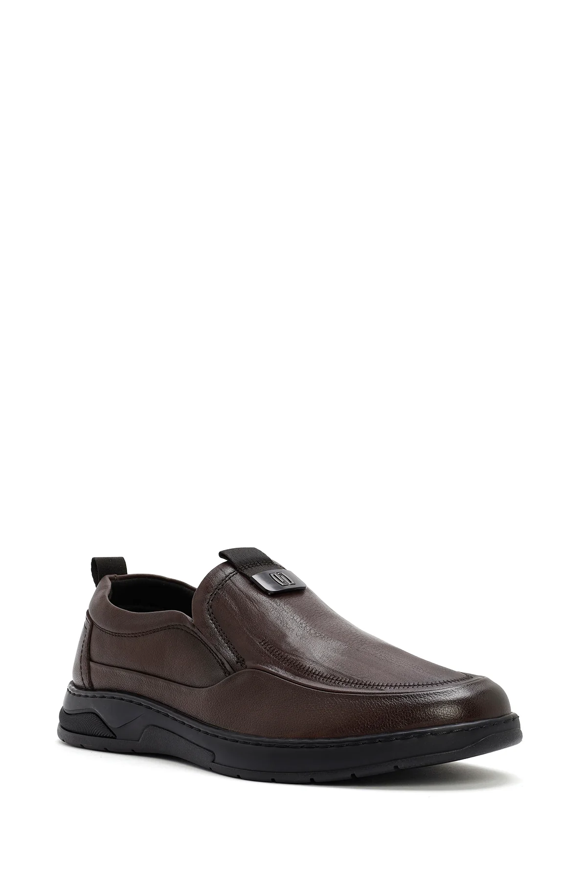 Derimod Fly Erkek Kahverengi Deri Casual Loafer - Image 6