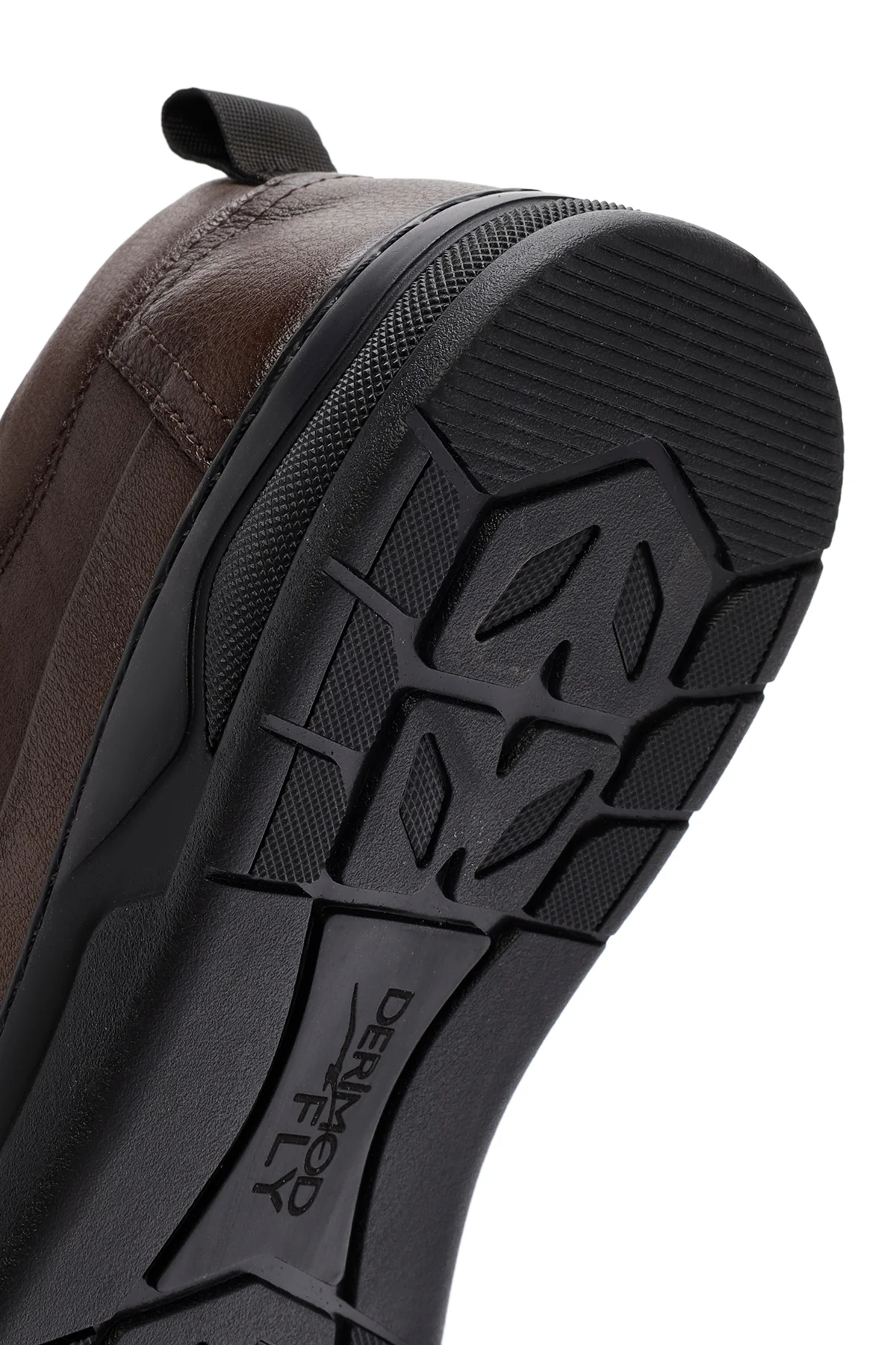 Derimod Fly Erkek Kahverengi Deri Casual Loafer - Image 8
