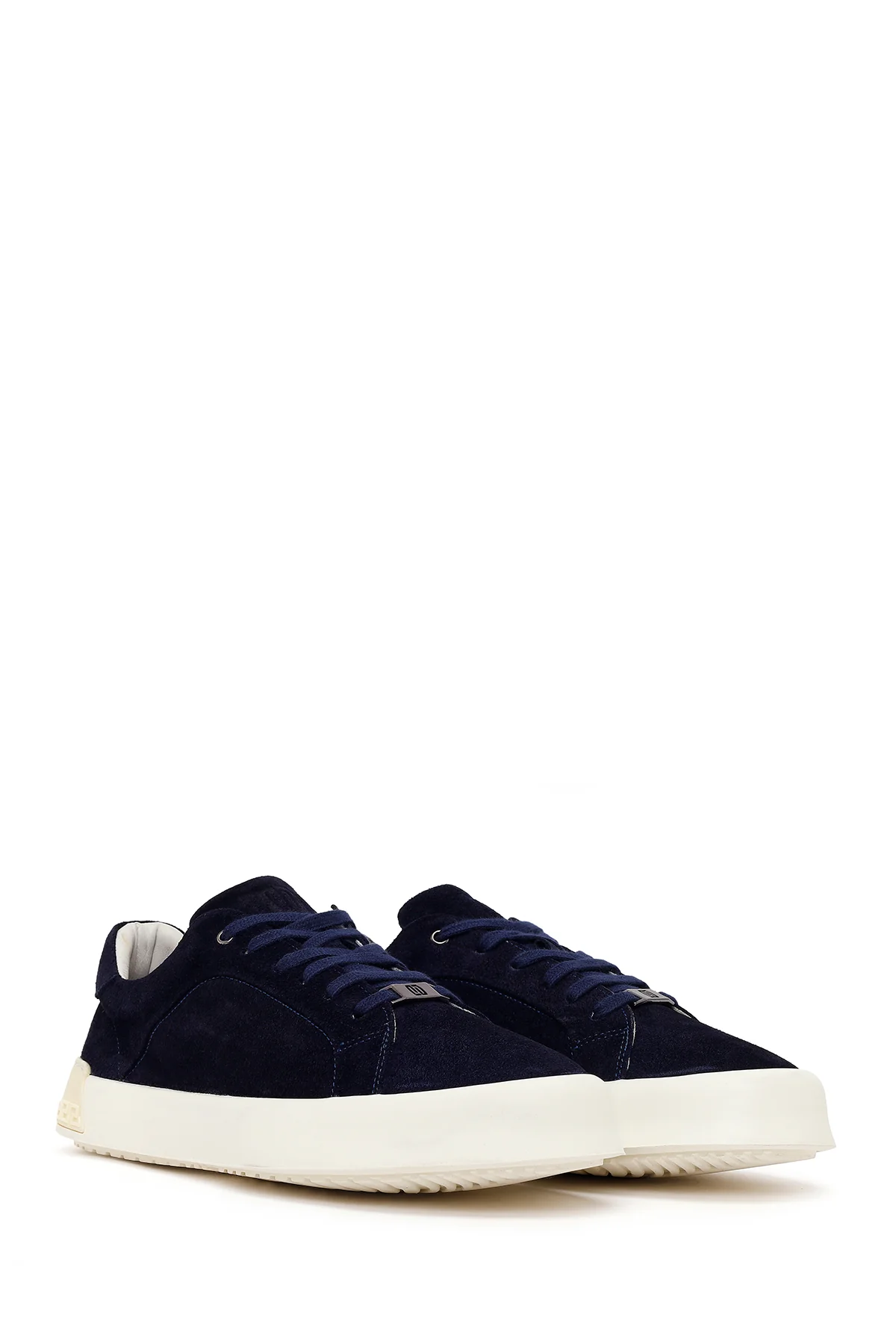 Derimod Fly Erkek Lacivert Bağcıklı Kalın Tabanlı Süet Deri Sneaker - Image 2