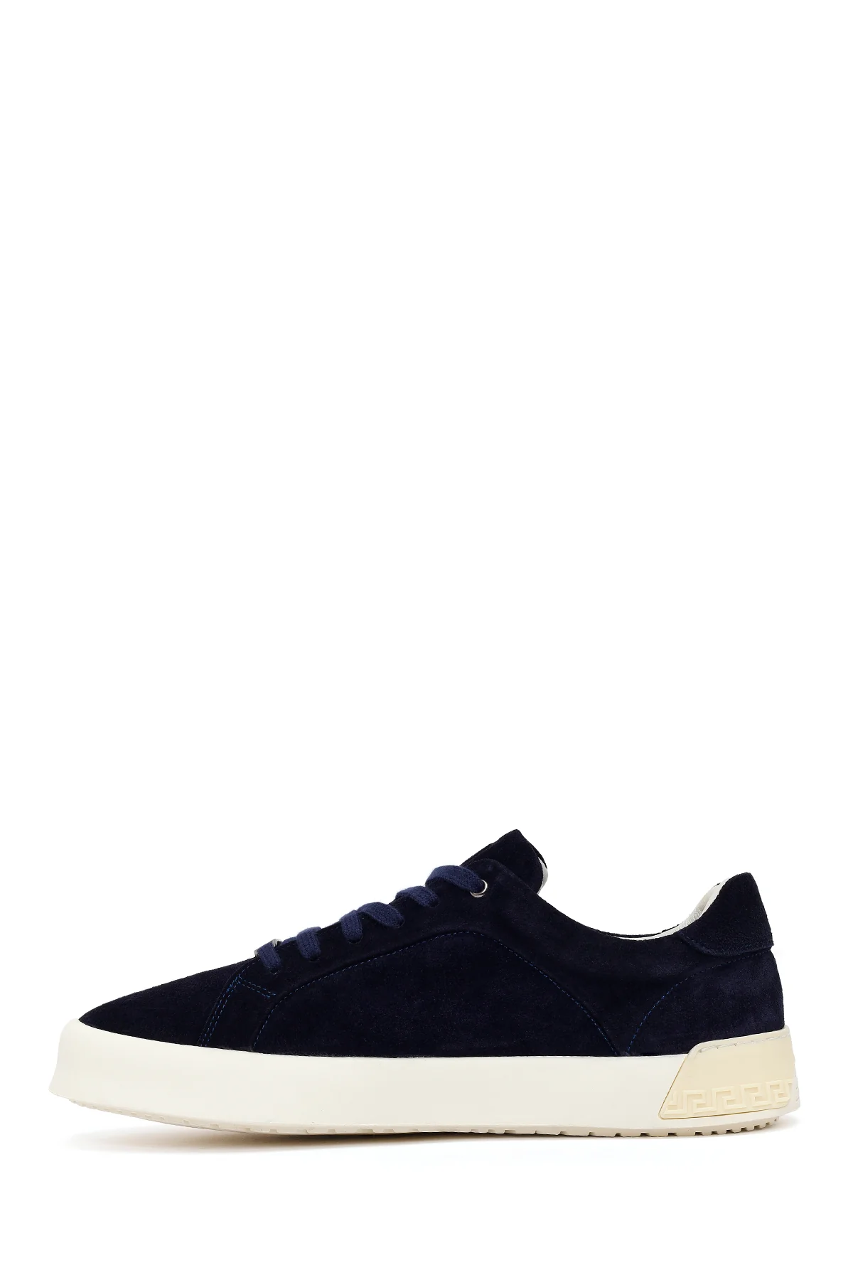 Derimod Fly Erkek Lacivert Bağcıklı Kalın Tabanlı Süet Deri Sneaker - Image 3