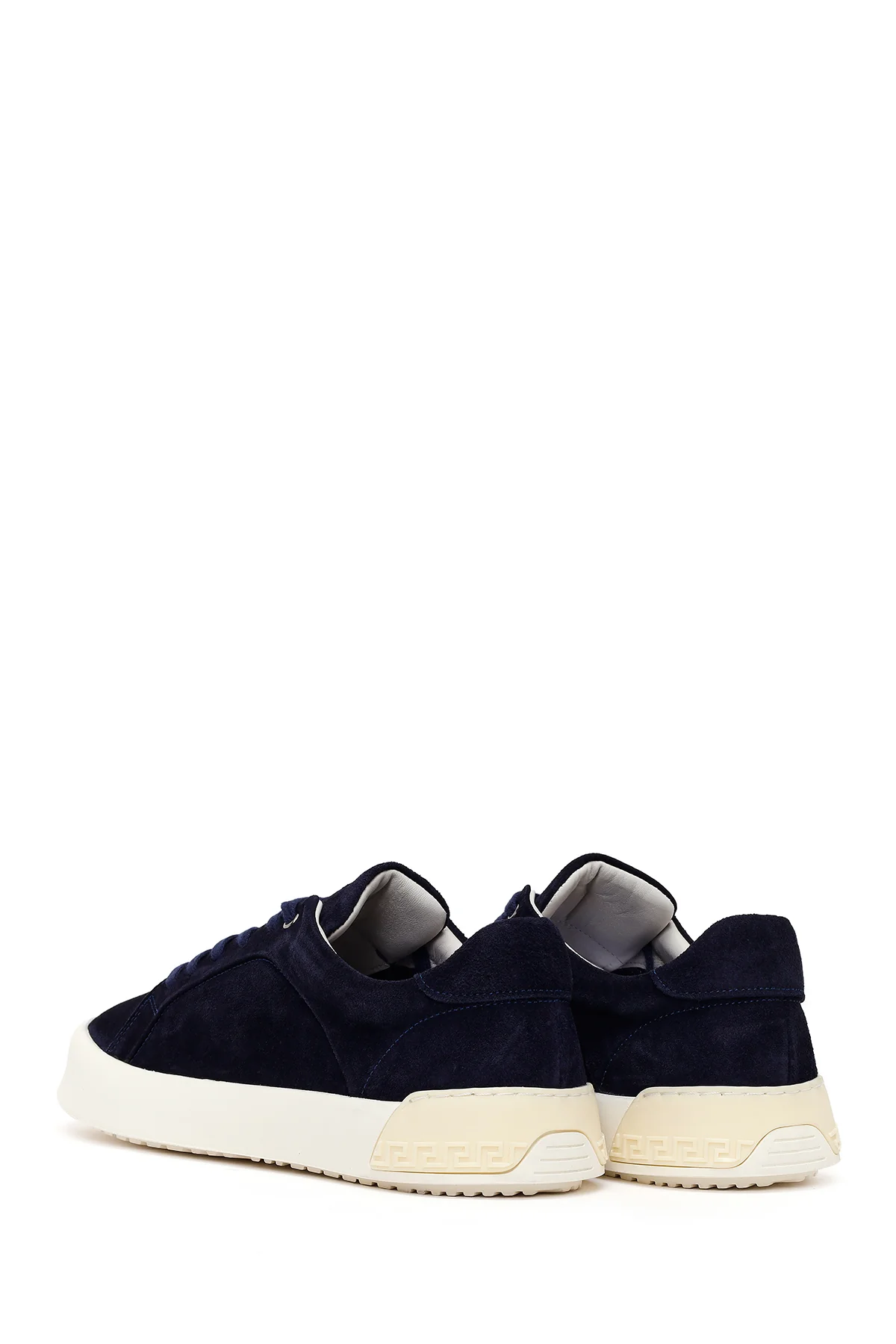 Derimod Fly Erkek Lacivert Bağcıklı Kalın Tabanlı Süet Deri Sneaker - Image 6