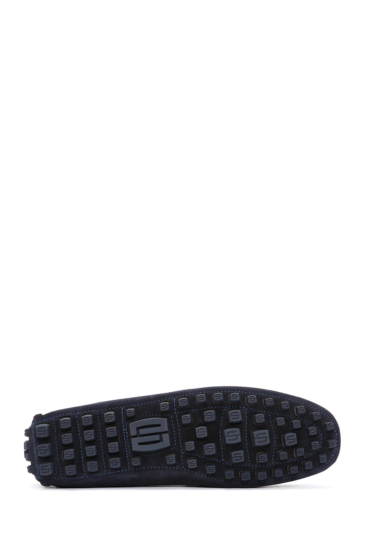 Derimod Fly Erkek Lacivert Süet Deri Loafer - Image 5
