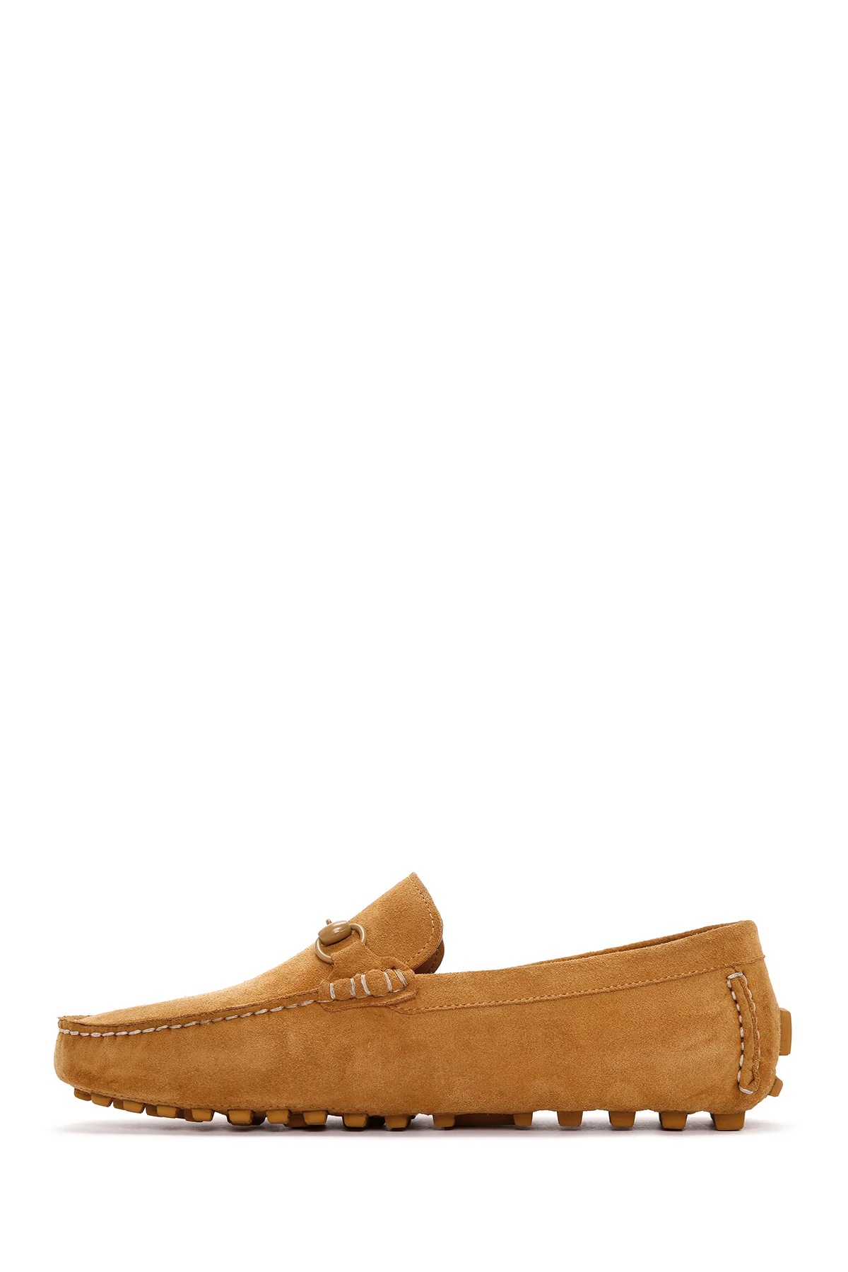 Derimod Fly Erkek Sarı Süet Deri Loafer - Image 2