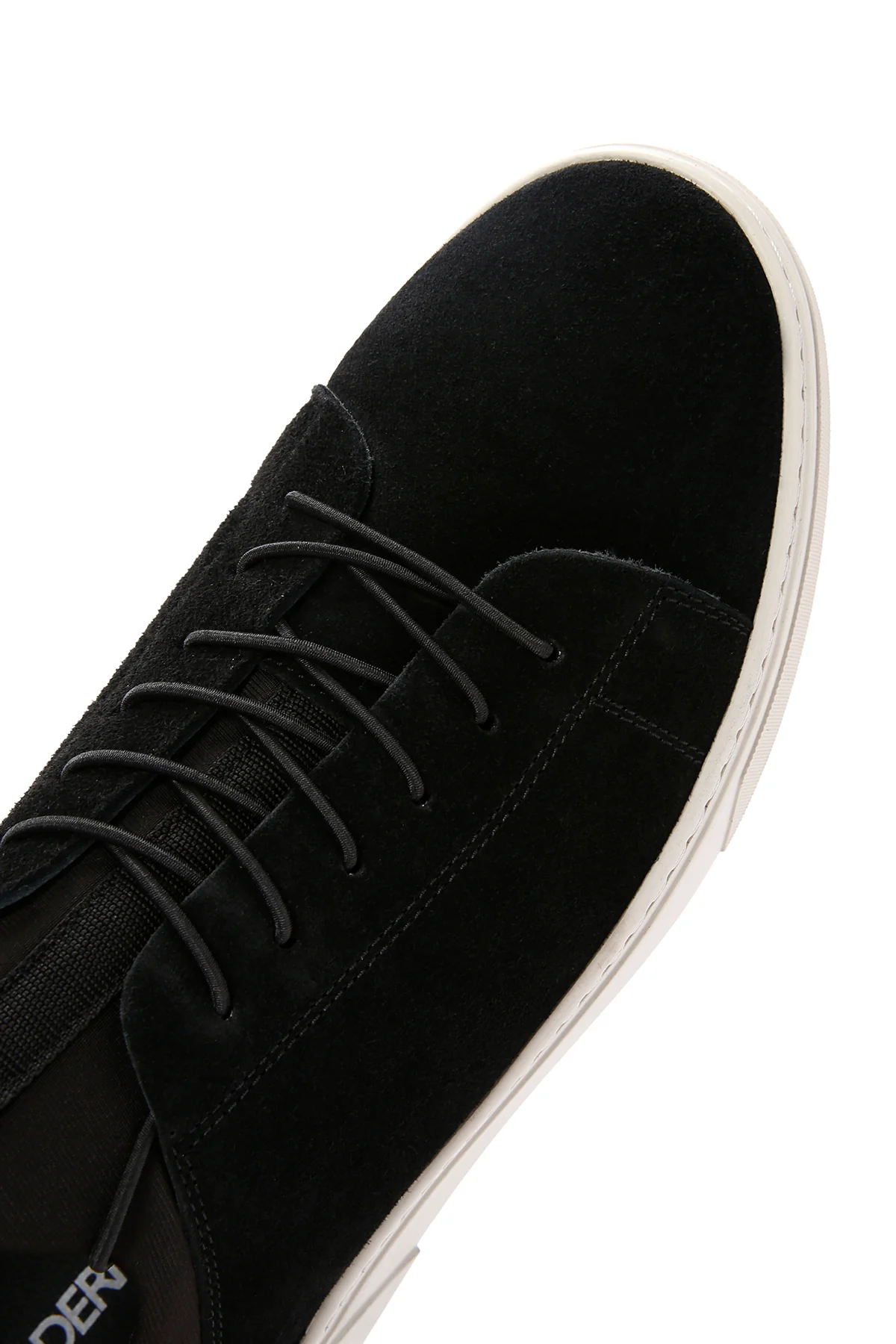 Derimod Fly Erkek Siyah Bağcıklı Süet Deri Sneaker - Image 10