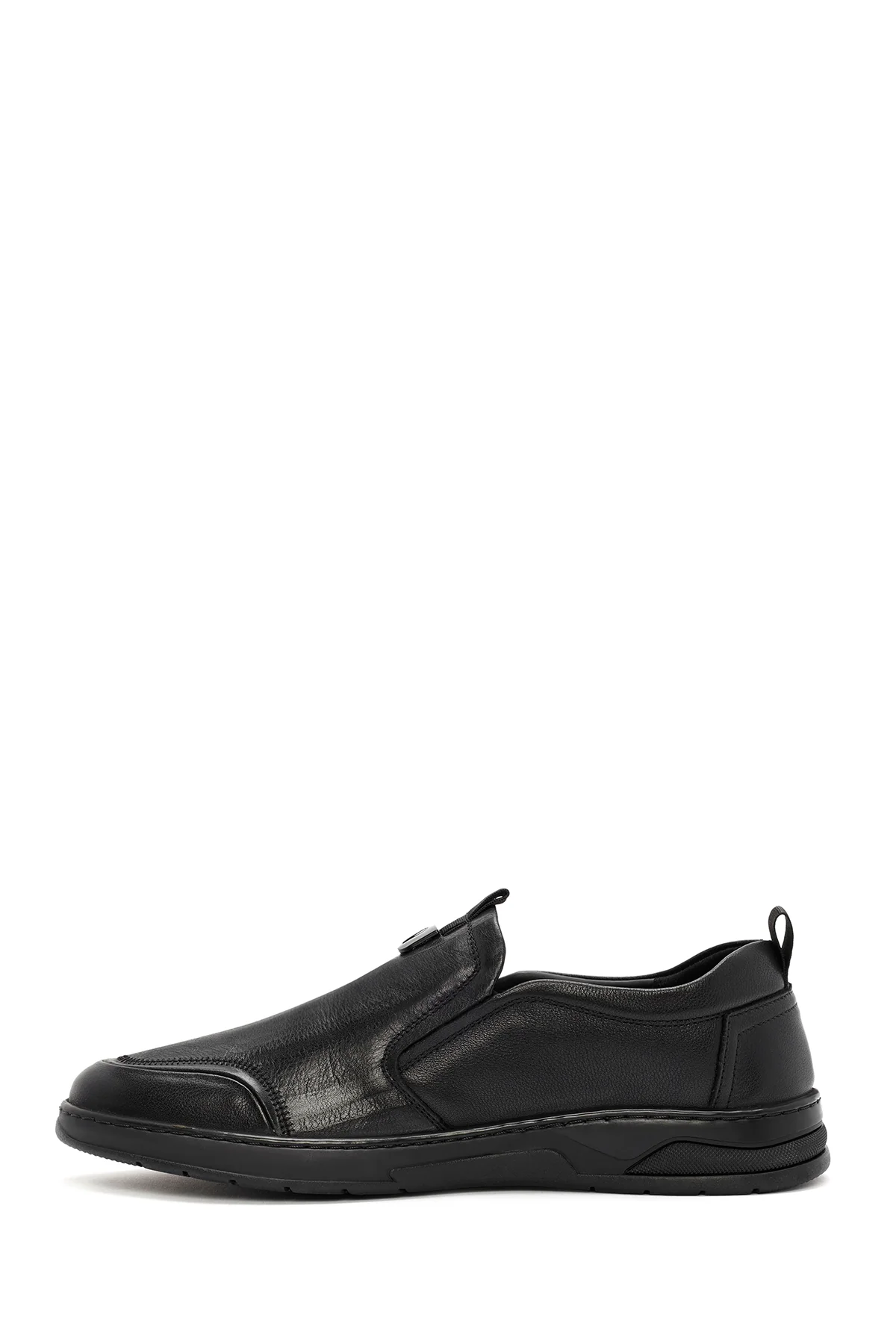 Derimod Fly Erkek Siyah Deri Casual Loafer - Image 2