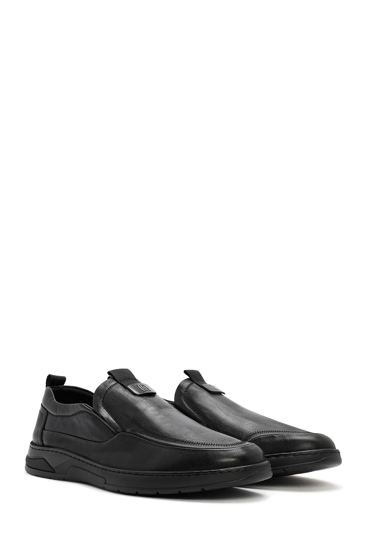 Derimod Fly Erkek Siyah Deri Casual Loafer - Image 3