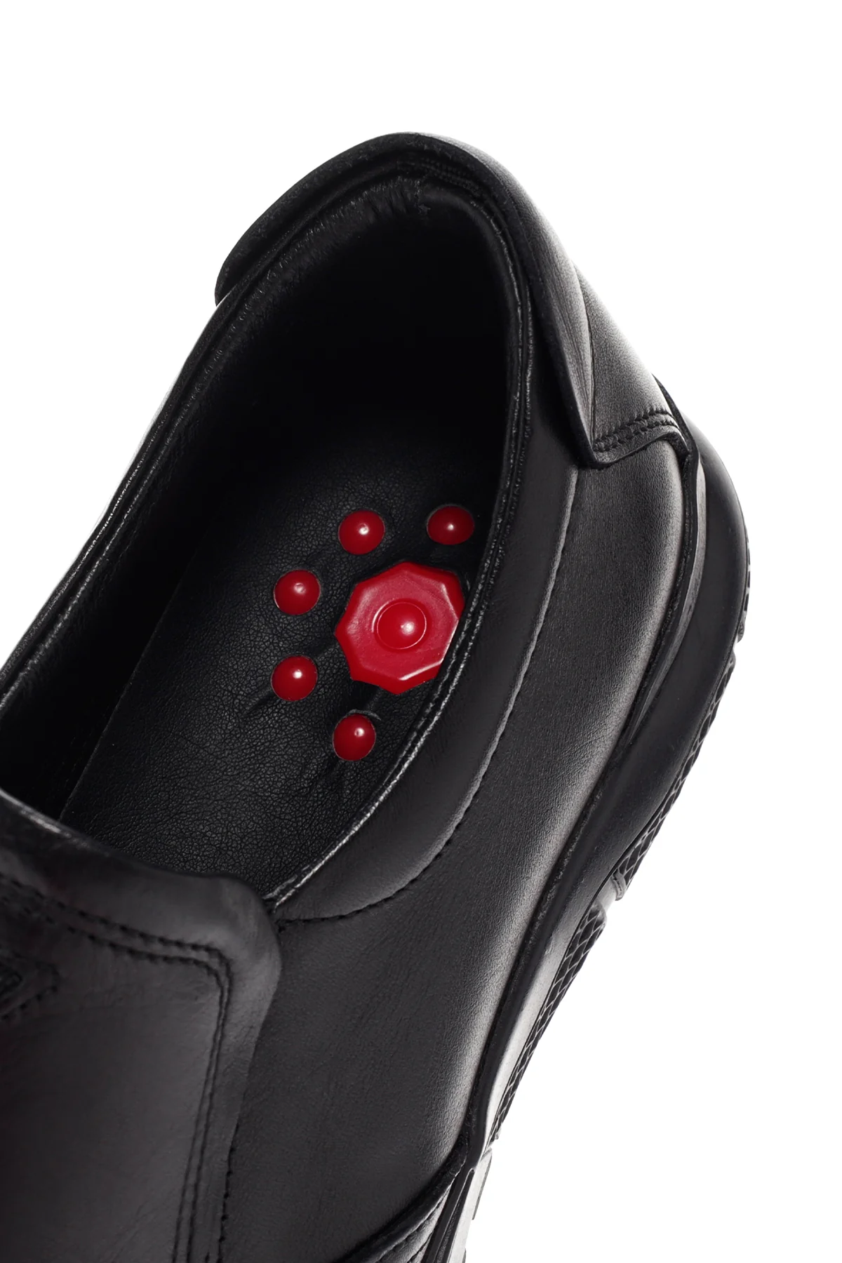 Derimod Fly Erkek Siyah Deri Casual Loafer - Image 10