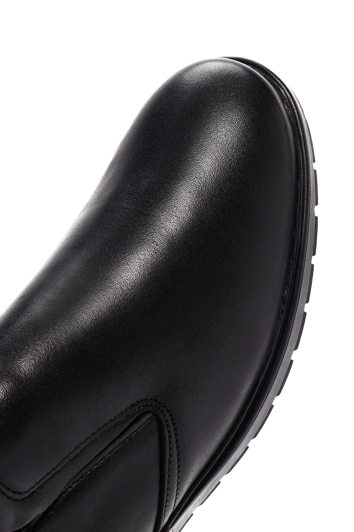 Derimod Fly Erkek Siyah Deri Casual Loafer - Image 11