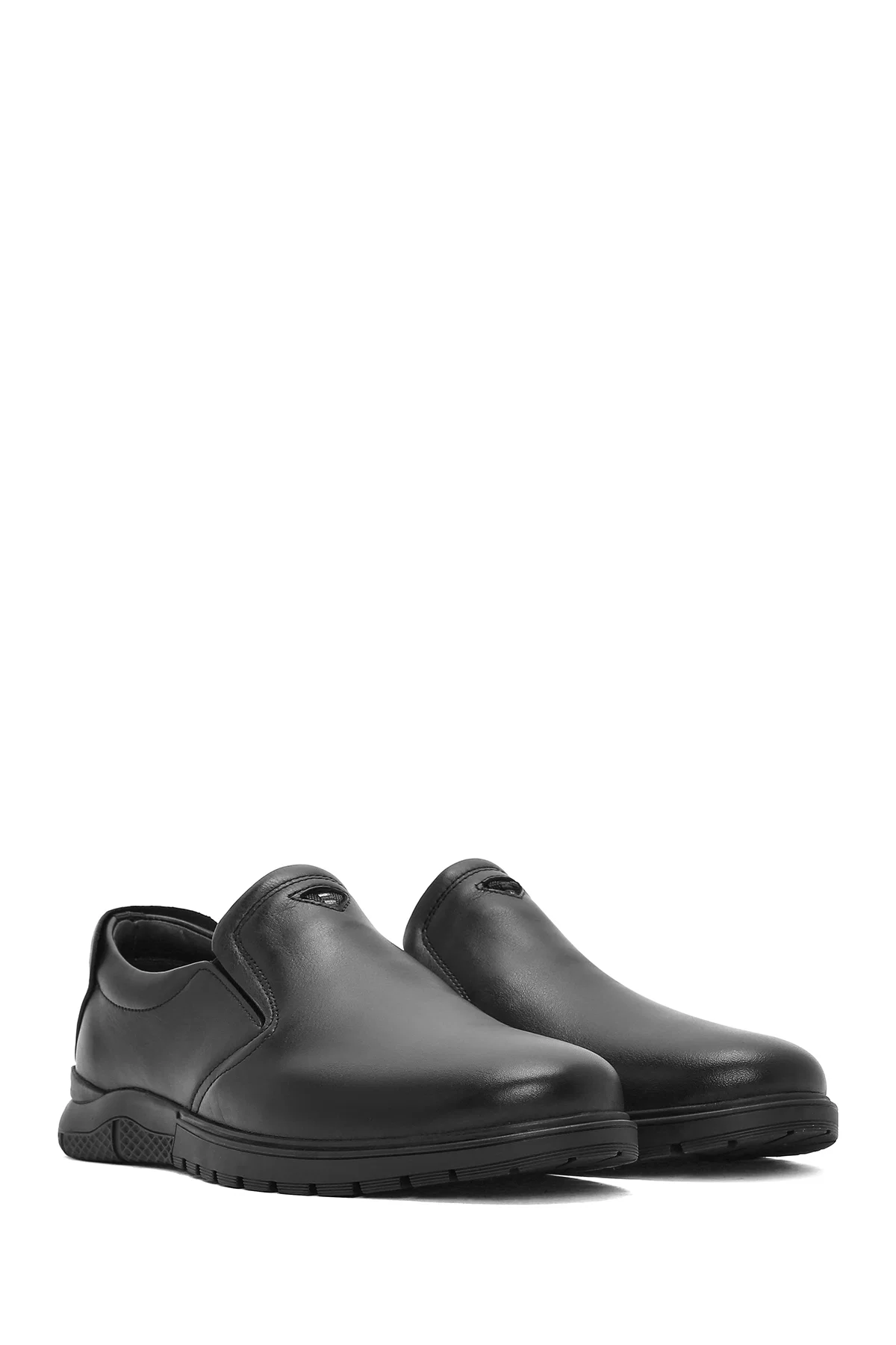 Derimod Fly Erkek Siyah Deri Casual Loafer - Image 3
