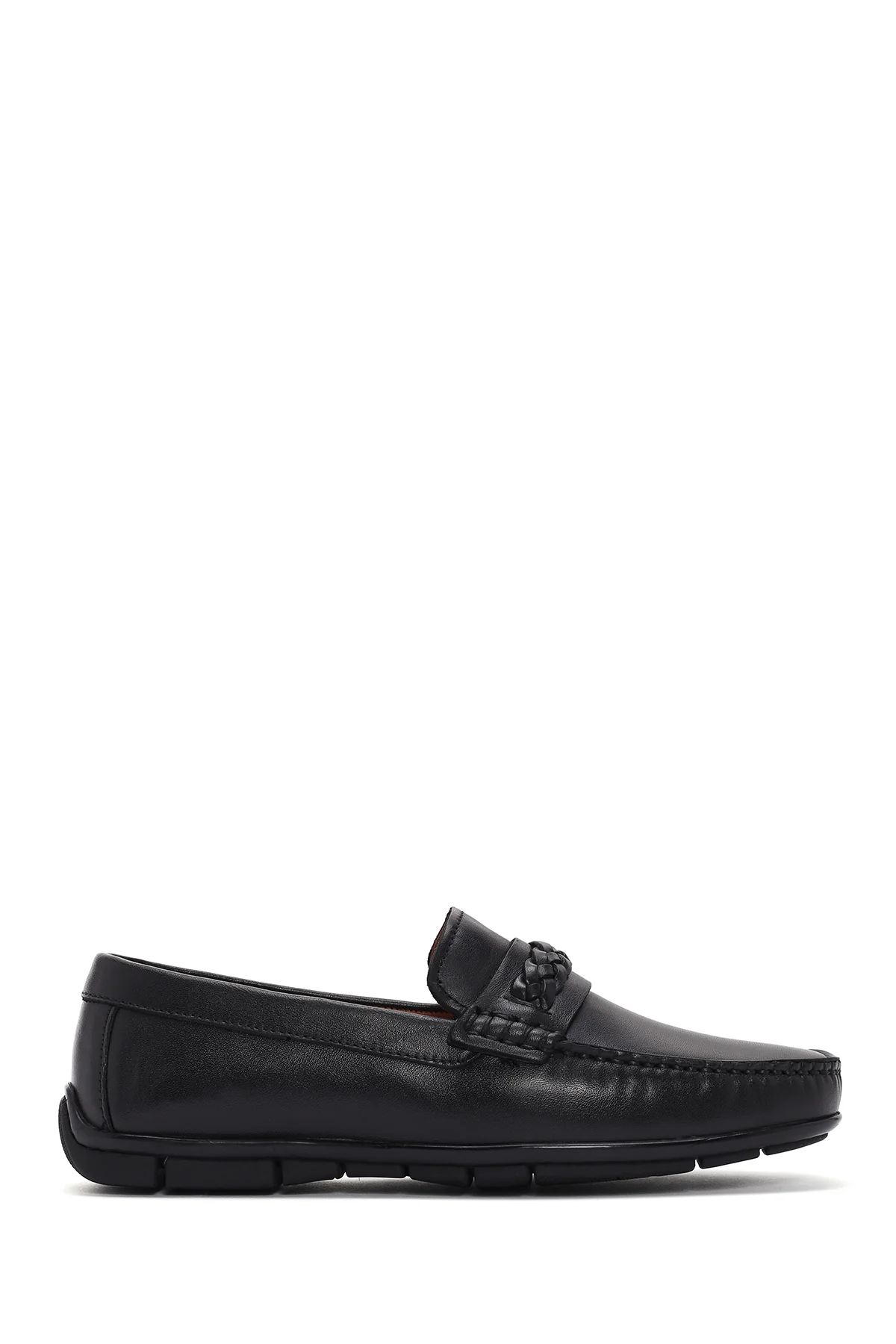Derimod Fly Erkek Siyah Deri Loafer