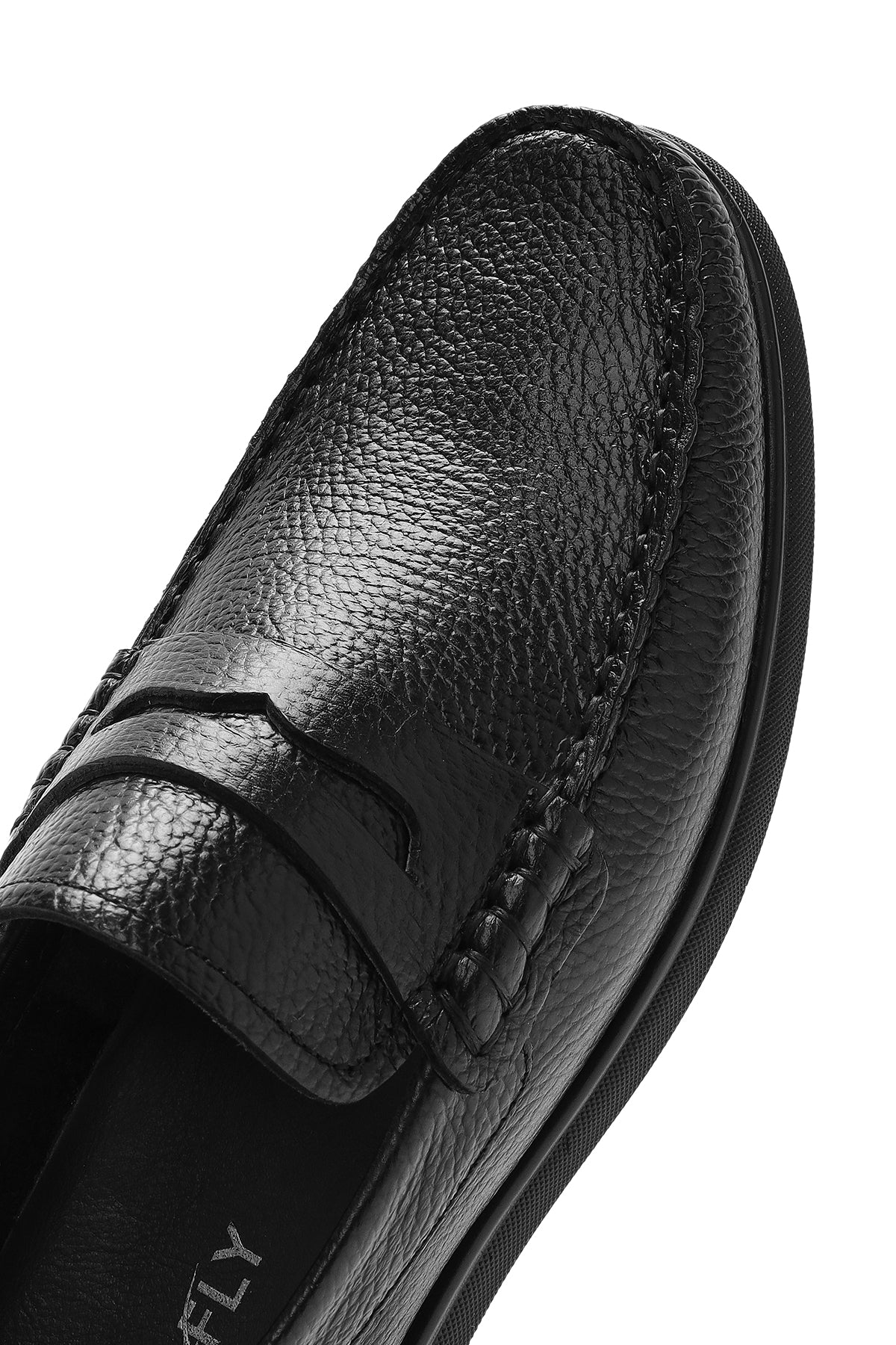 Derimod Fly Erkek Siyah Deri Loafer - Image 8