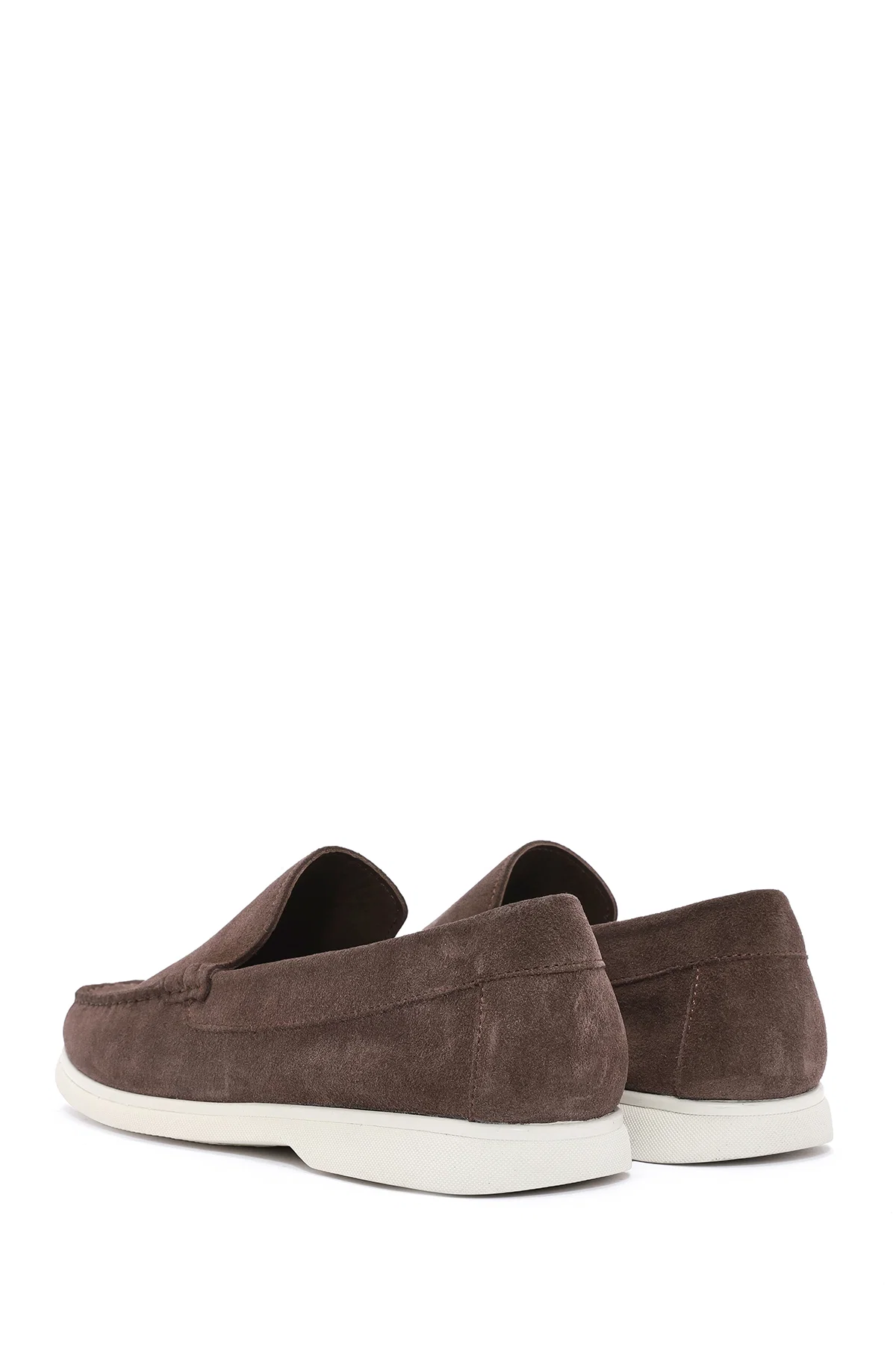 Derimod Fly Erkek Vizon Süet Deri Loafer - Image 5