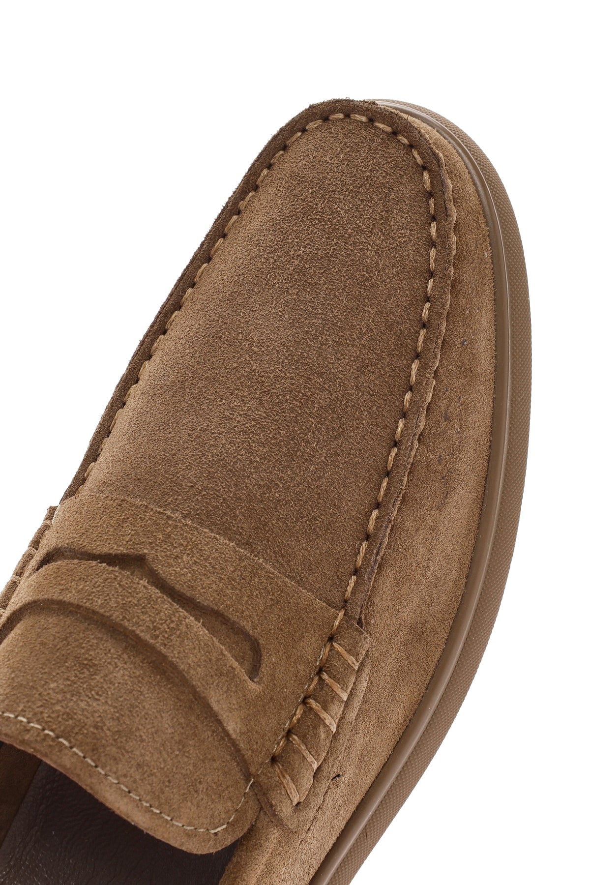 Derimod Fly Erkek Vizon Süet Deri Loafer - Image 9