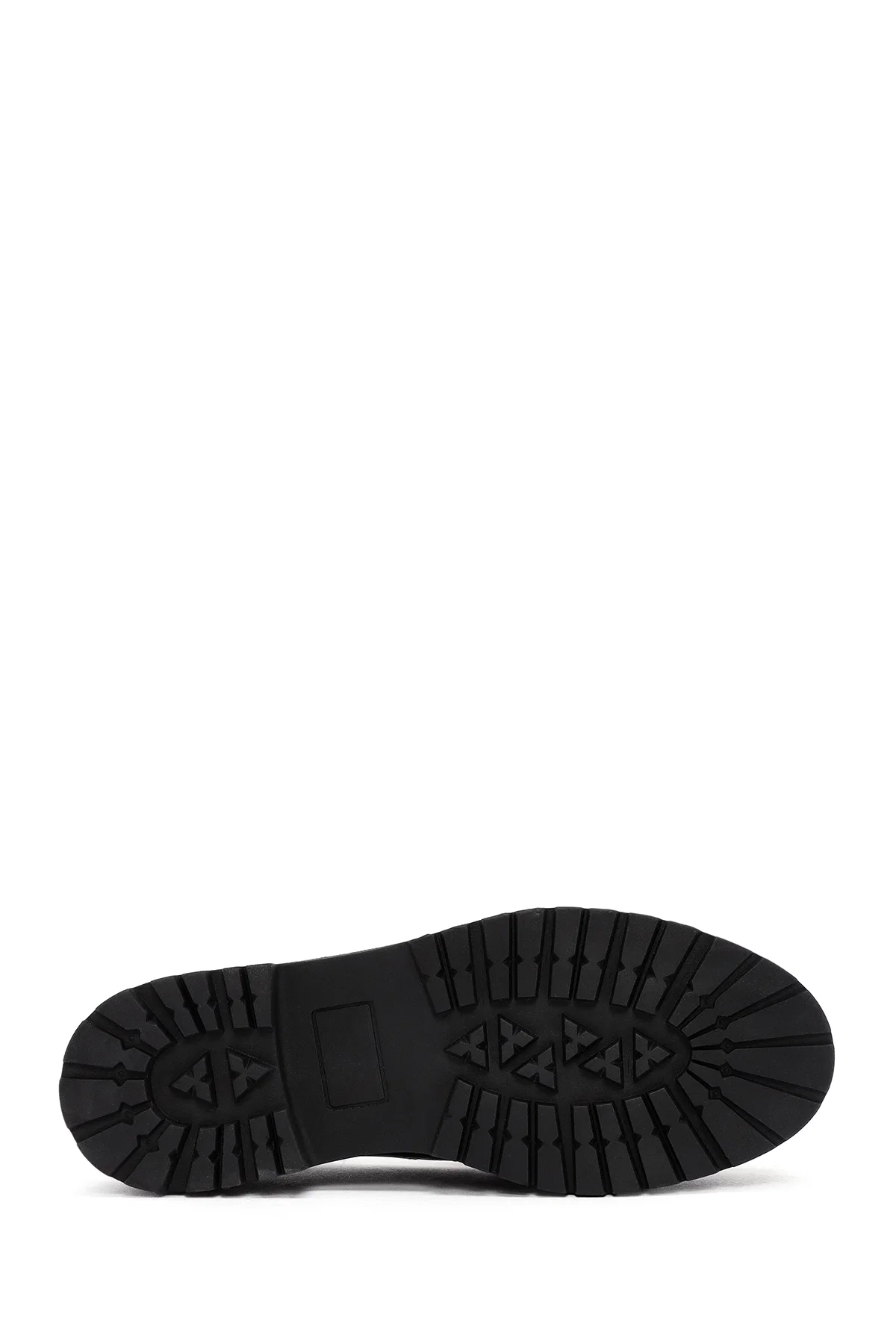 Derimod Gritti Kadın Siyah Toka Detaylı Deri Maskülen Loafer - Image 4