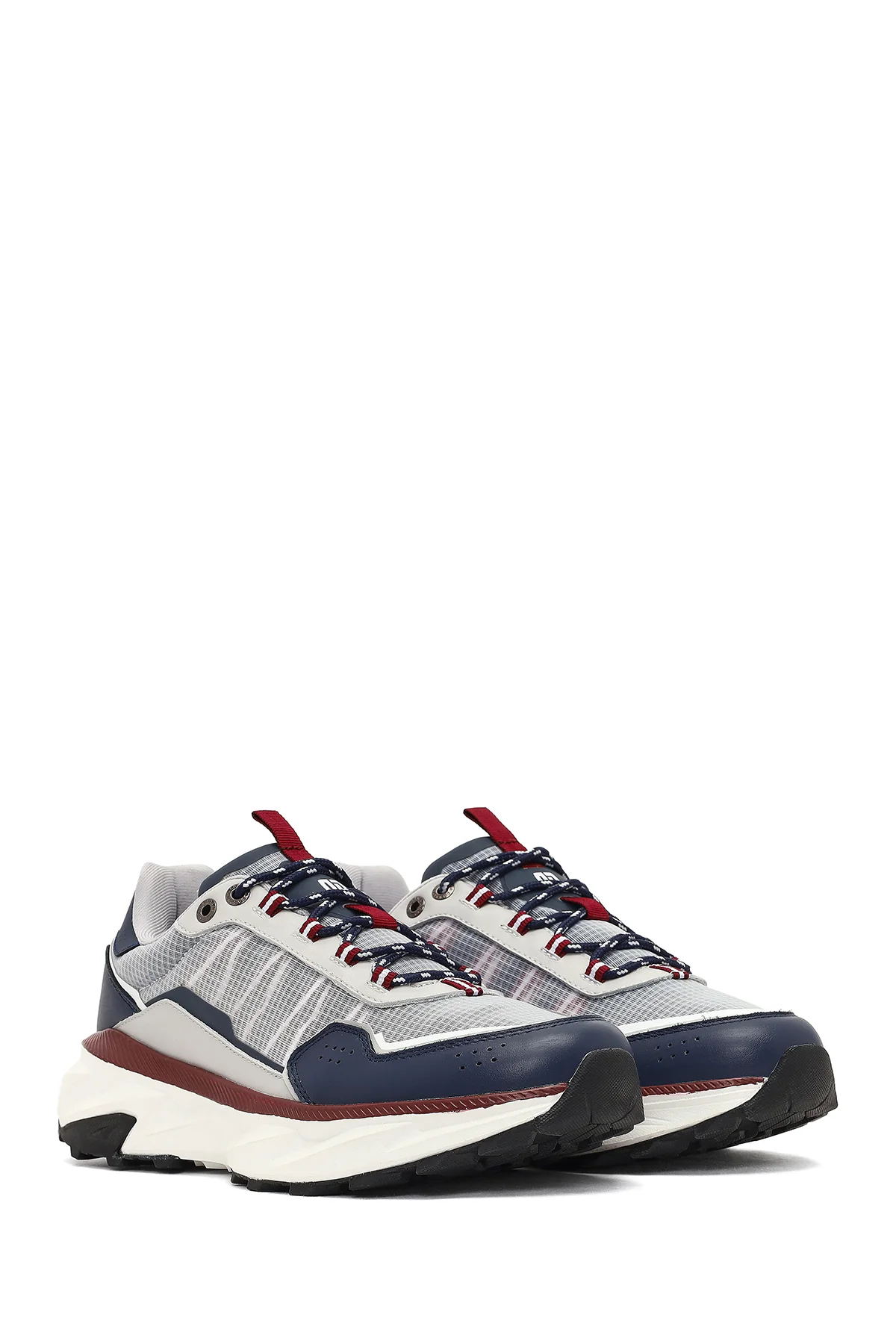 Derimod Studio Erkek Lacivert Bağcıklı Kalın Tabanlı Sneaker - Image 3