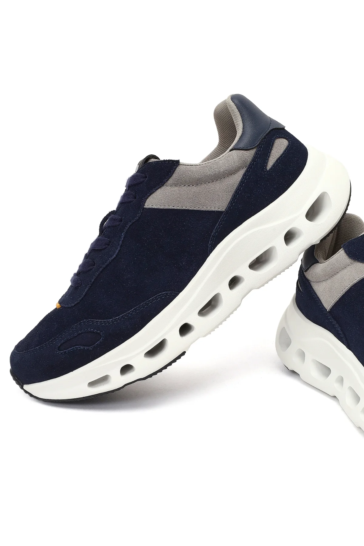Derimod Studio Erkek Lacivert Bağcıklı Kalın Tabanlı Sneaker - Image 10