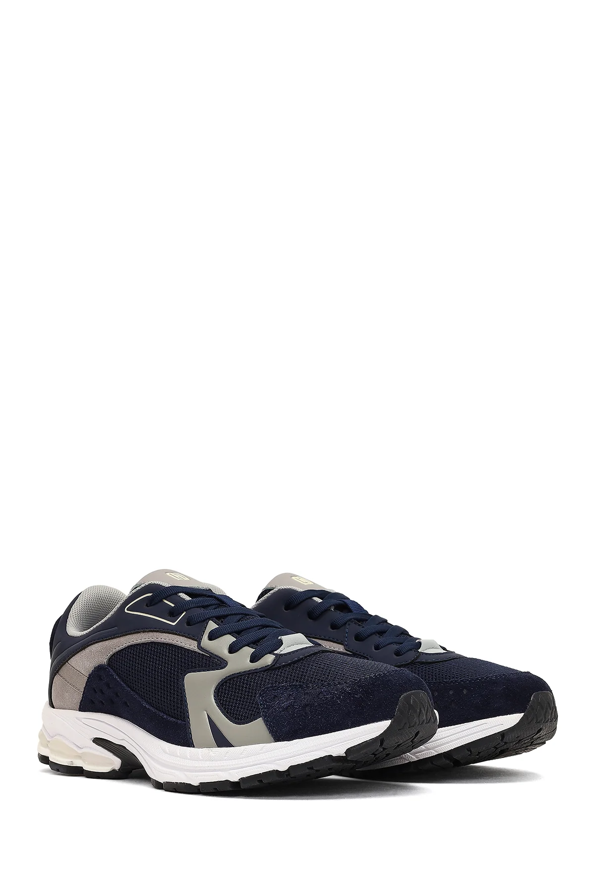 Derimod Studio Erkek Lacivert Bağcıklı Kalın Tabanlı Sneaker - Image 3