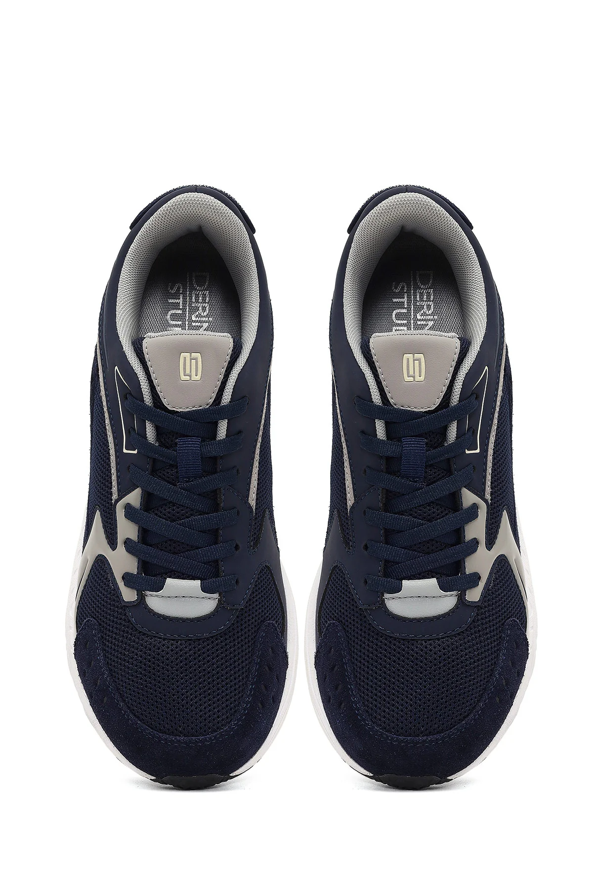 Derimod Studio Erkek Lacivert Bağcıklı Kalın Tabanlı Sneaker - Image 7