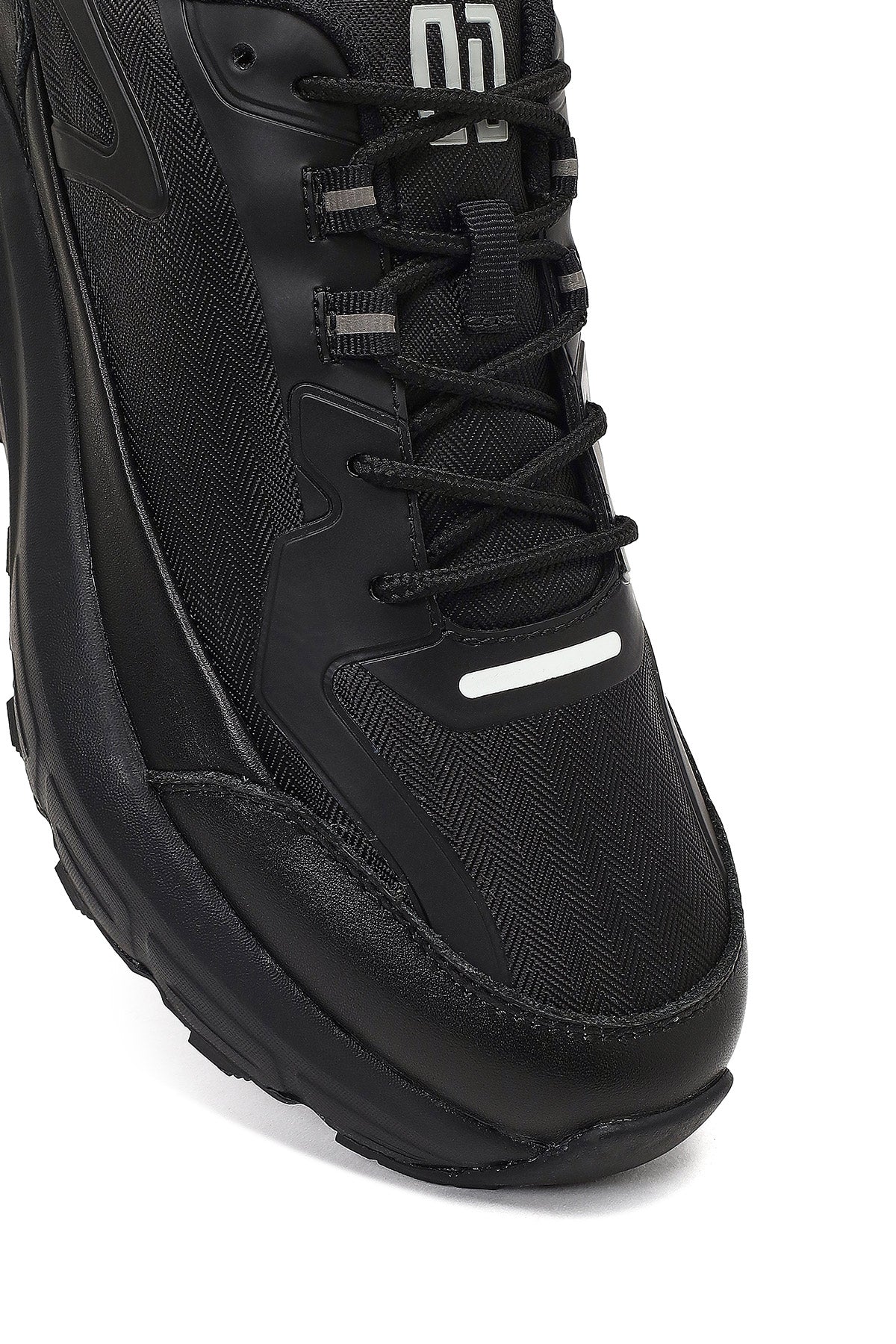 Derimod Studio Erkek Siyah Bağcıklı Kalın Tabanlı Sneaker - Image 10
