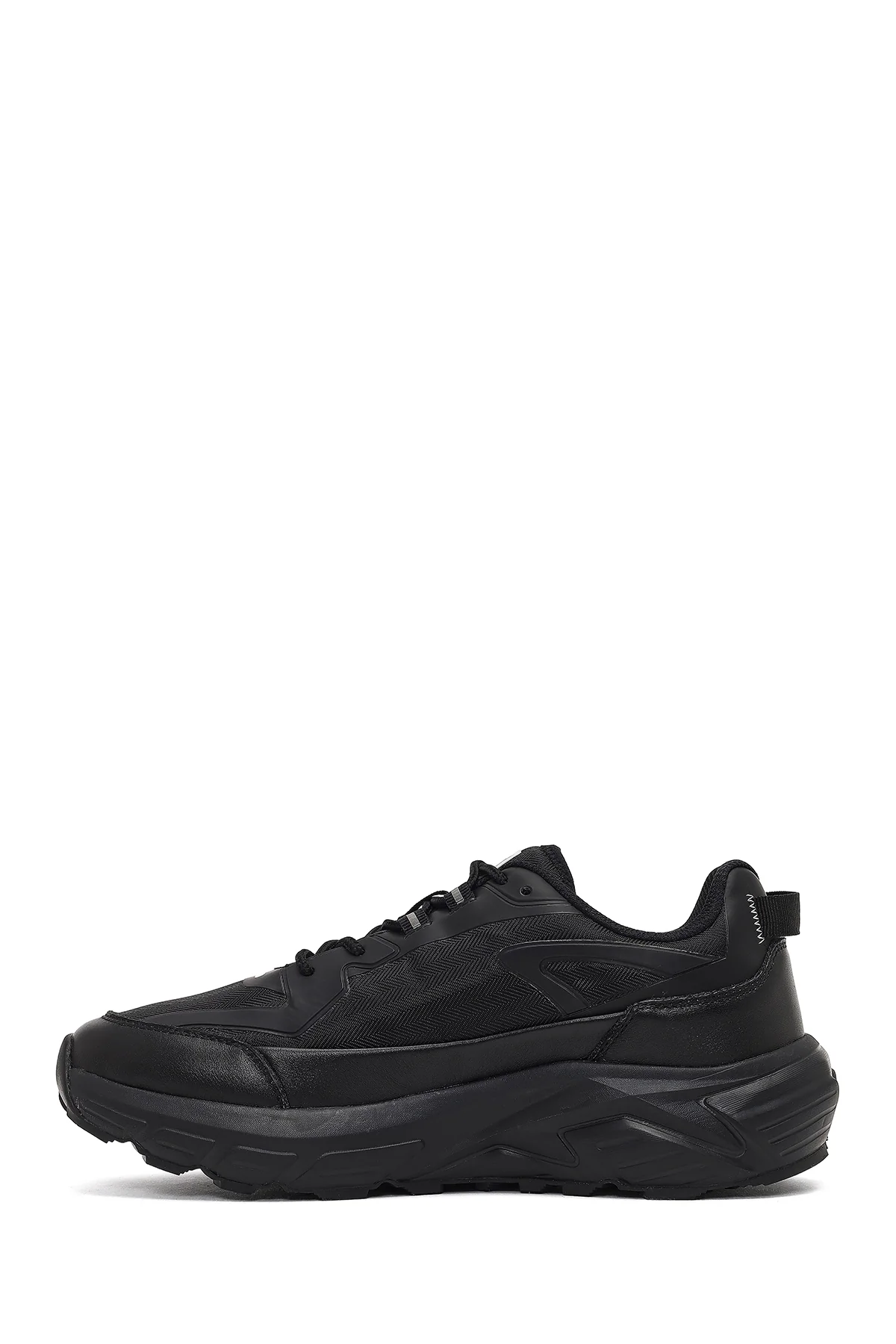 Derimod Studio Erkek Siyah Bağcıklı Kalın Tabanlı Sneaker - Image 2