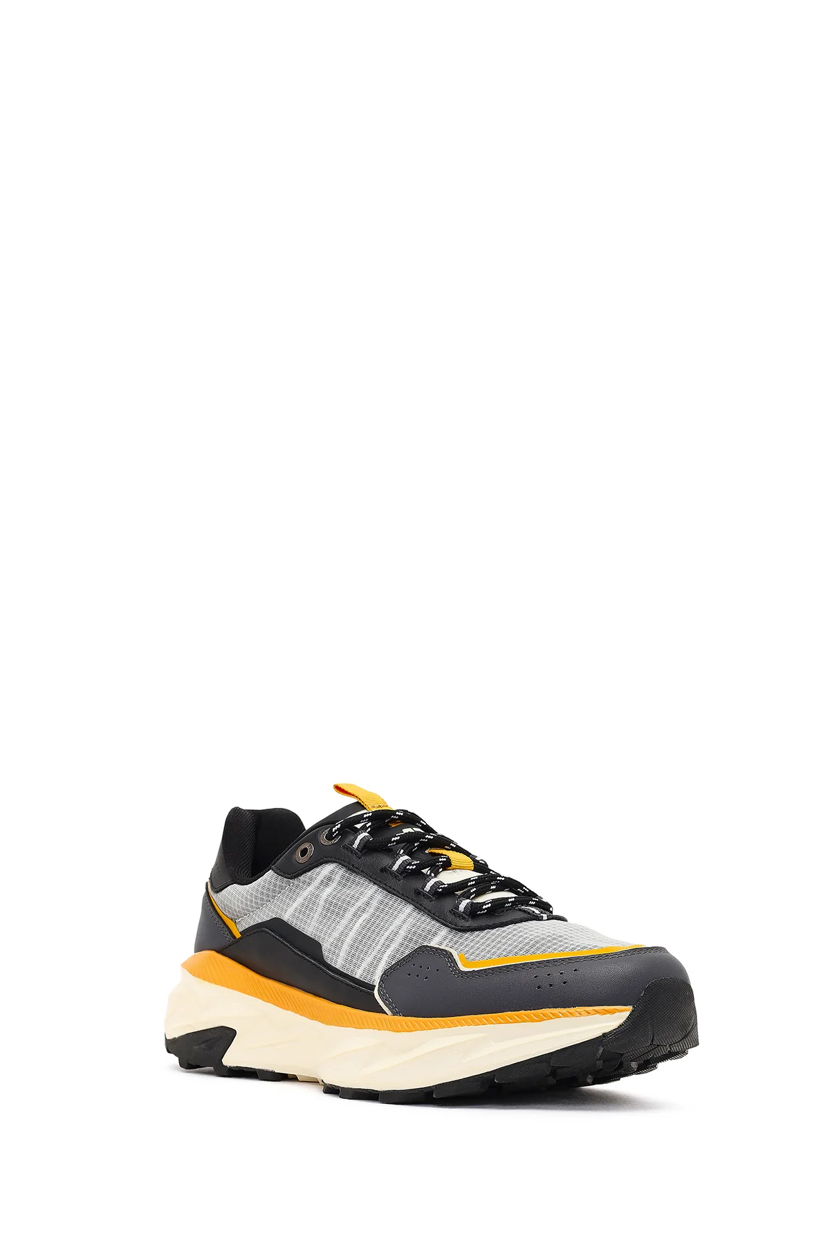 Derimod Studio Erkek Siyah Bağcıklı Kalın Tabanlı Sneaker - Image 6