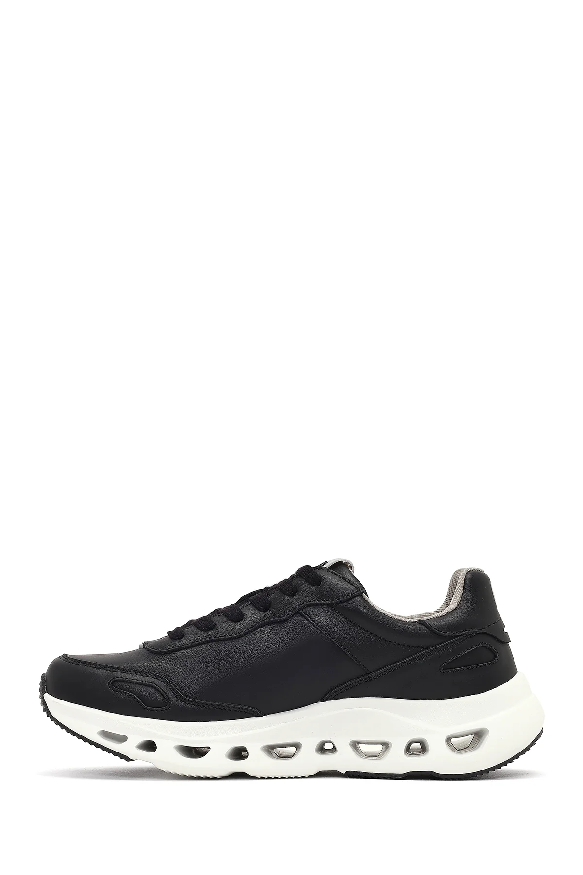 Derimod Studio Erkek Siyah Bağcıklı Kalın Tabanlı Sneaker - Image 2
