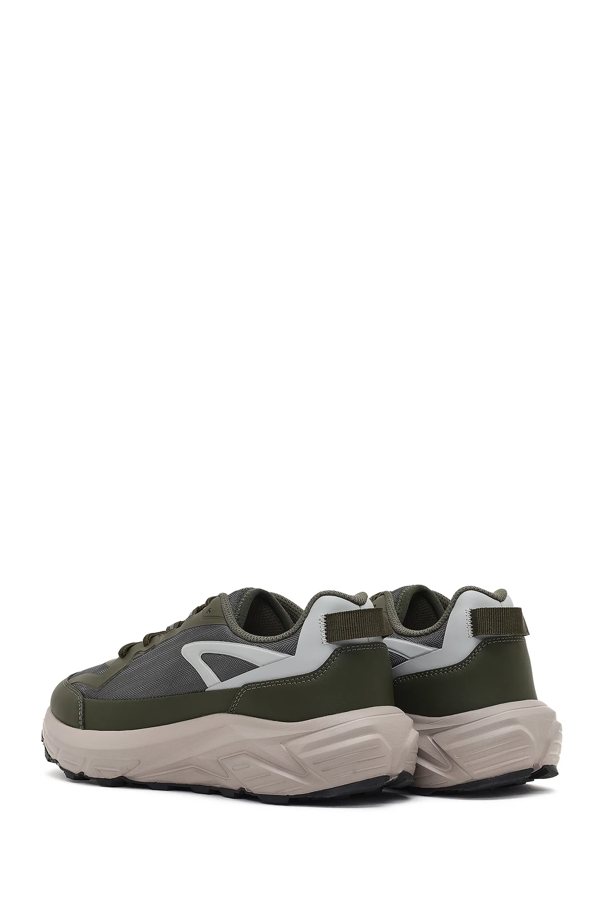 Derimod Studio Erkek Yeşil Bağcıklı Kalın Tabanlı Sneaker - Image 5