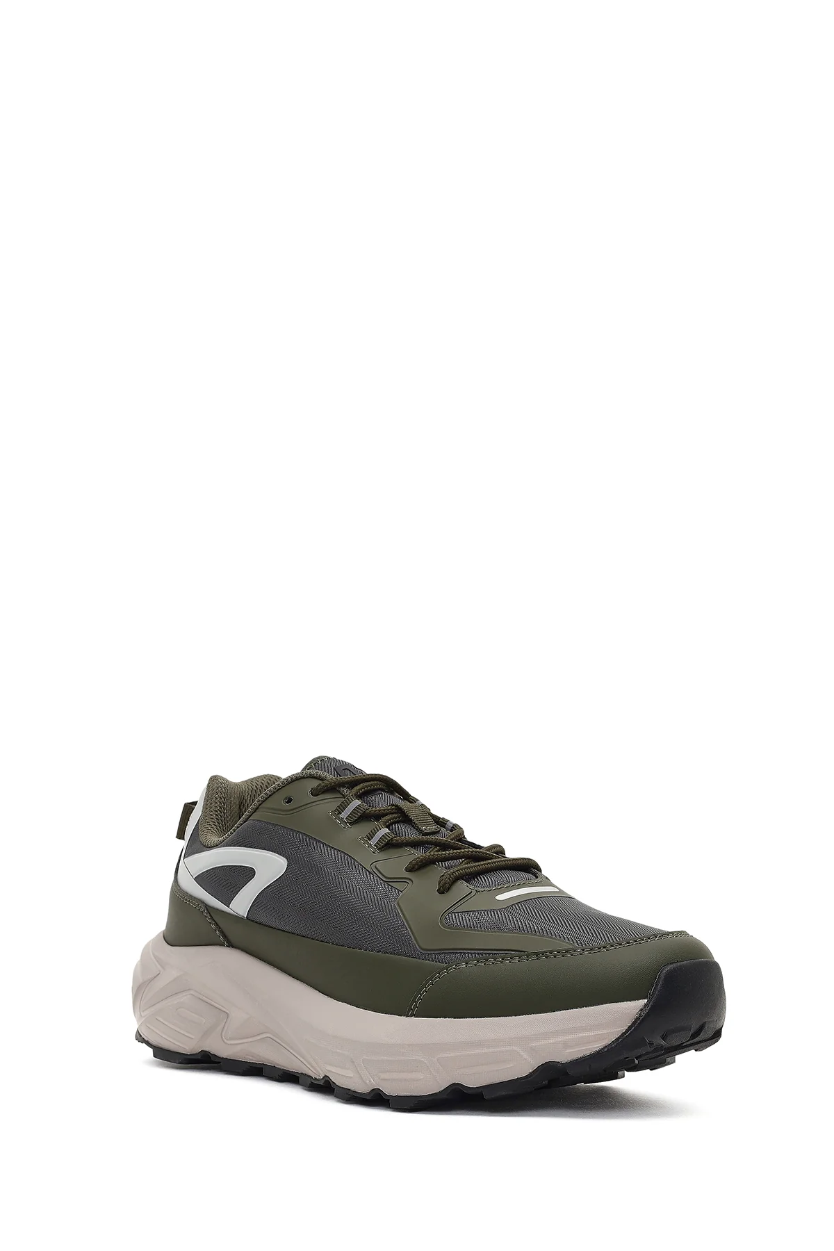 Derimod Studio Erkek Yeşil Bağcıklı Kalın Tabanlı Sneaker - Image 6