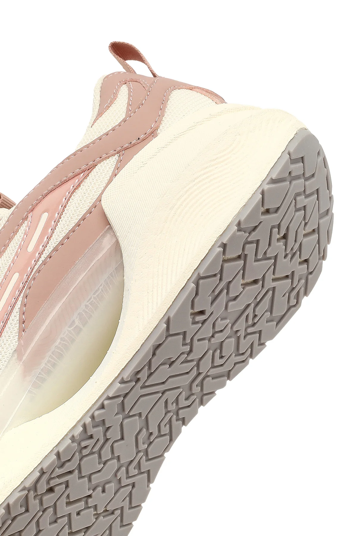 Derimod Studio Kadın Bej Bağcıklı Kalın Tabanlı Sneaker - Image 8