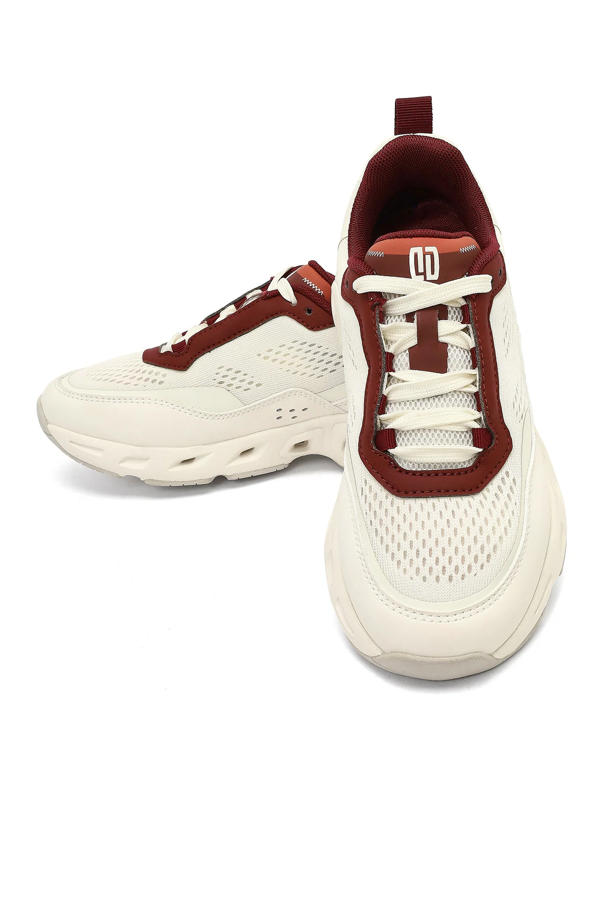 Derimod Studio Kadın Beyaz Bağcıklı Kalın Tabanlı Sneaker - Image 11