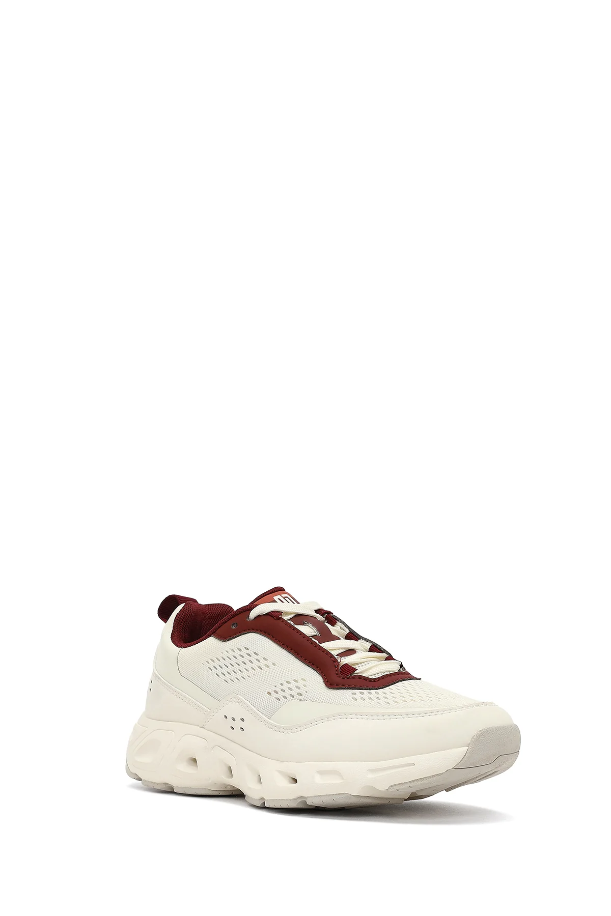 Derimod Studio Kadın Beyaz Bağcıklı Kalın Tabanlı Sneaker - Image 6