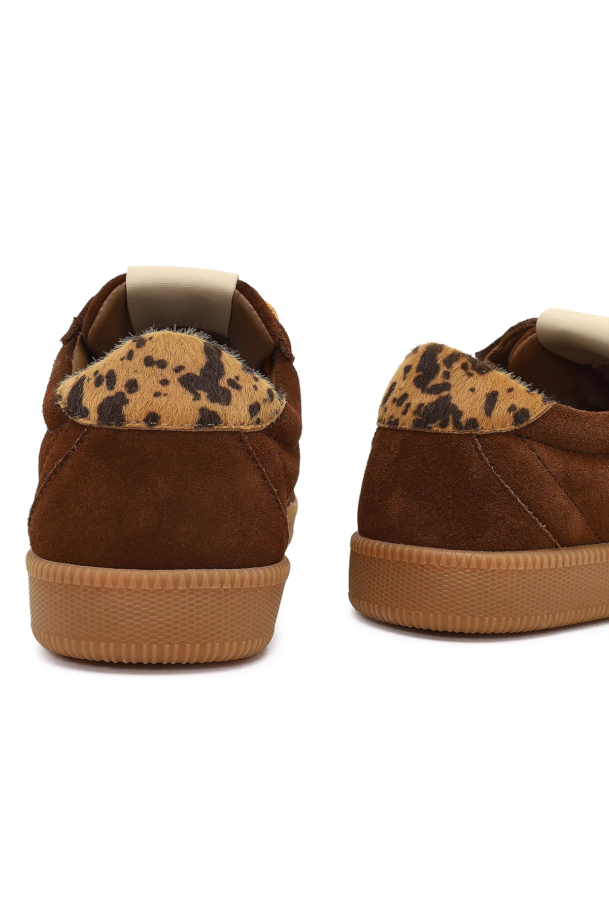 Derimod Studio Kadın Kahverengi Bağcıklı Süet Sneaker - Image 10