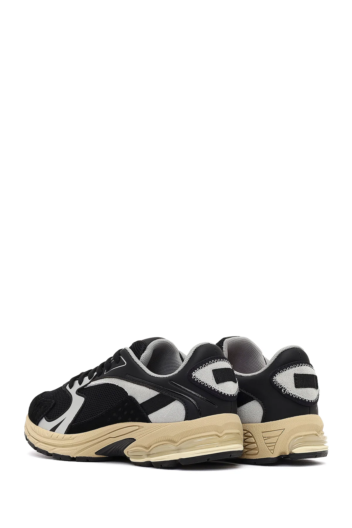 Derimod Studio Kadın Siyah Bağcıklı Kalın Tabanlı Sneaker - Image 5