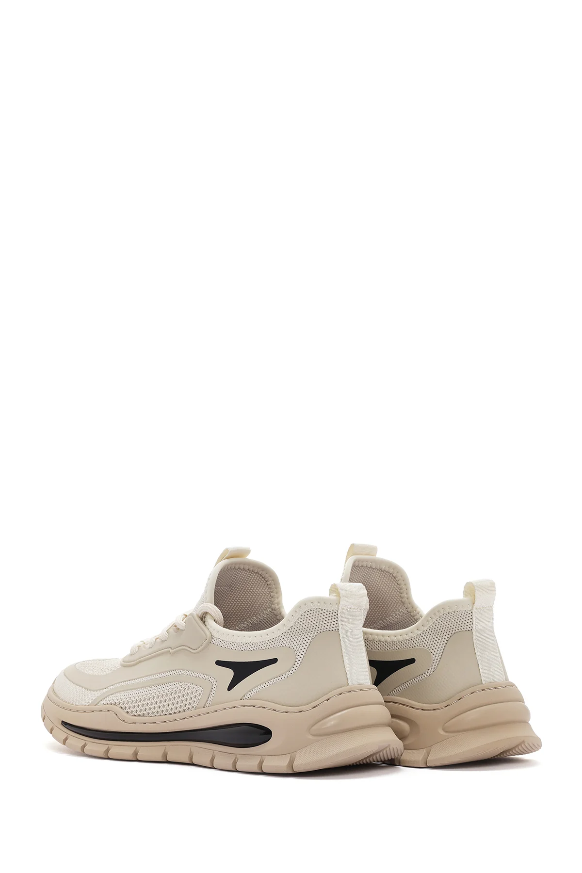 Derimod Zero Erkek Bej Bağcıklı Kumaş Sneaker - Image 5