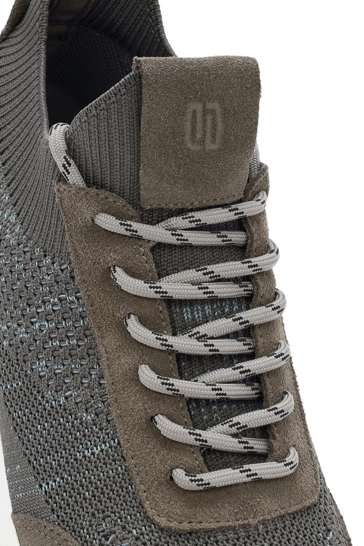 Derimod Zero Erkek Bej Kalın Tabanlı Bağcıklı Kumaş Sneaker - Image 9