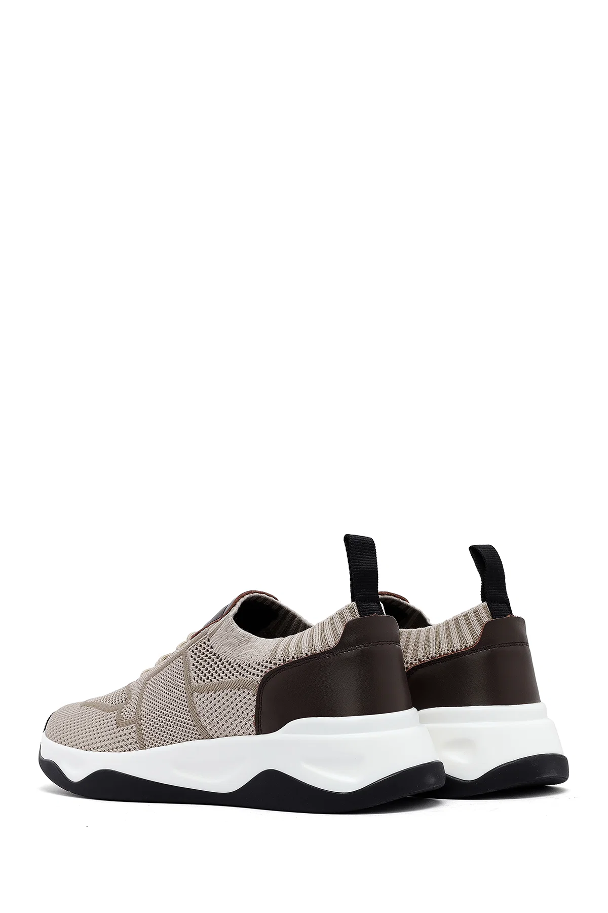 Derimod Zero Erkek Bej Kalın Tabanlı Kumaş Sneaker - Image 5