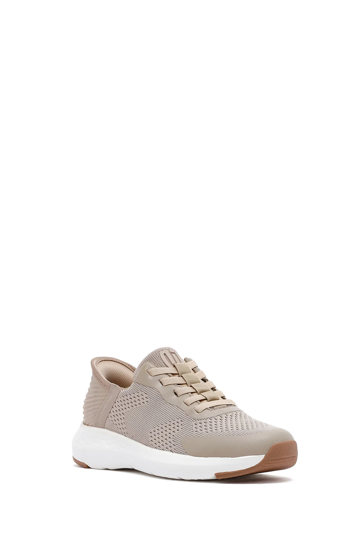 Derimod Zero Erkek Bej Kalın Tabanlı Kumaş Sneaker - Image 6