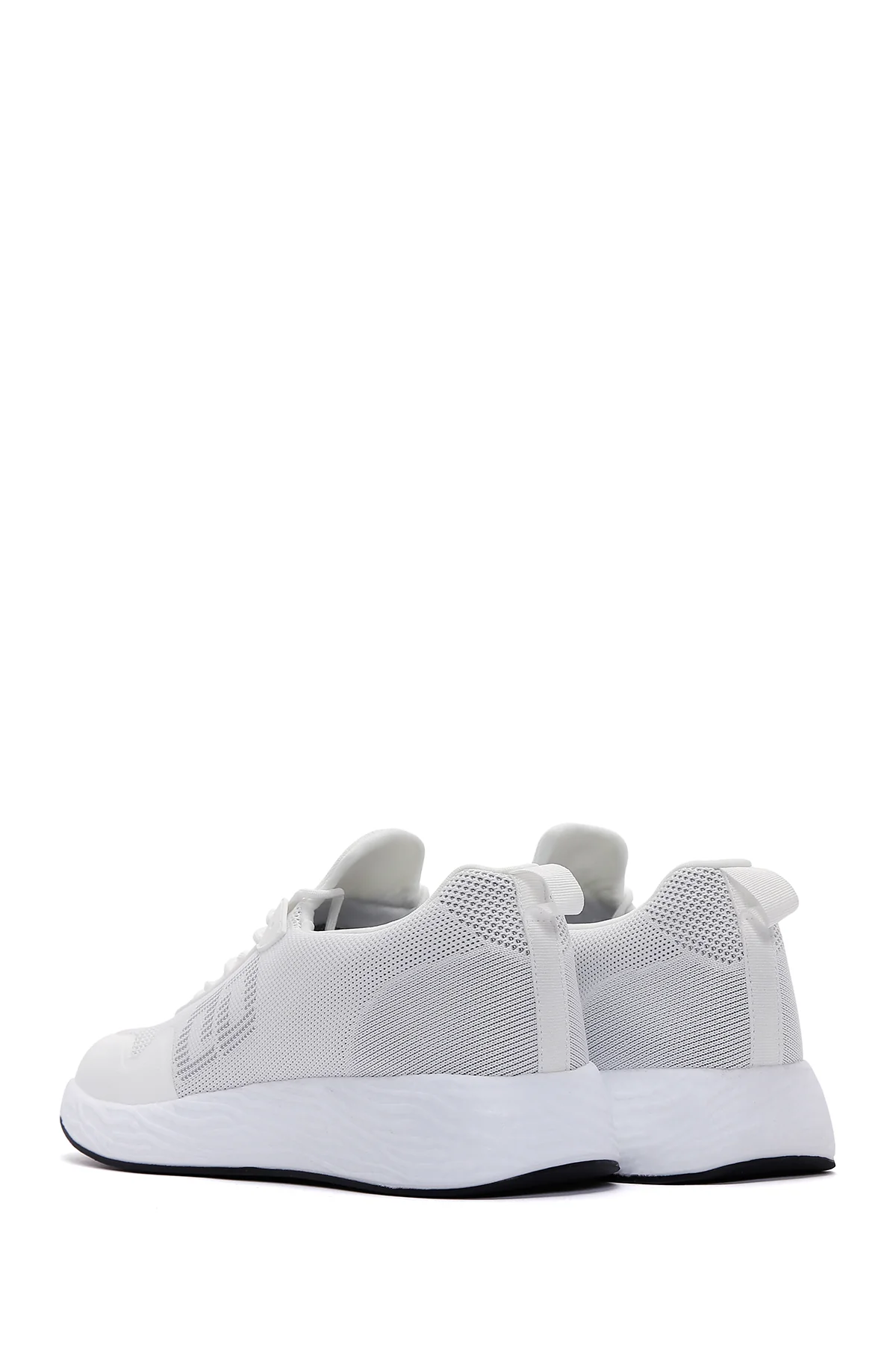 Derimod Zero Erkek Beyaz Bağcıklı Kalın Tabanlı Sneaker - Image 5