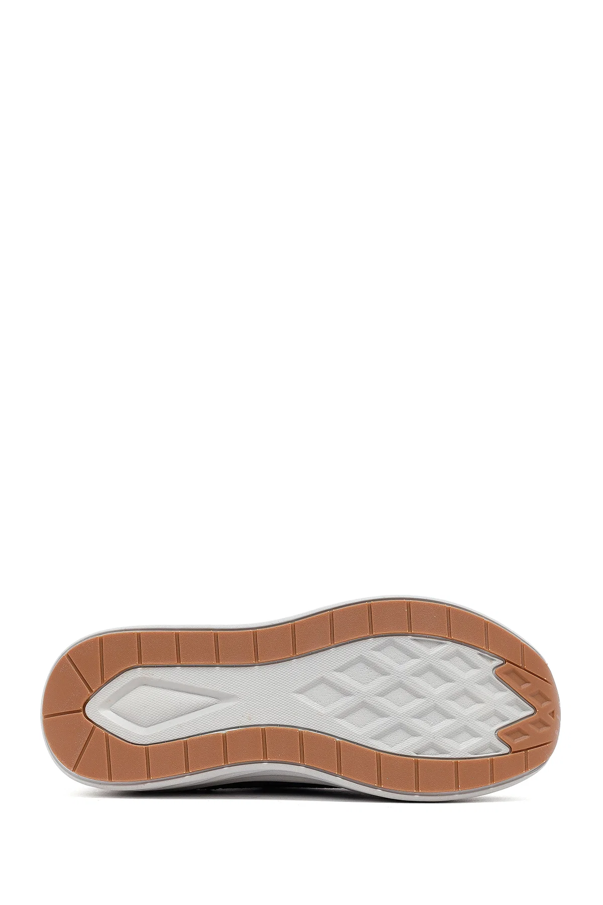 Derimod Zero Erkek Gri Kalın Tabanlı Kumaş Sneaker - Image 4