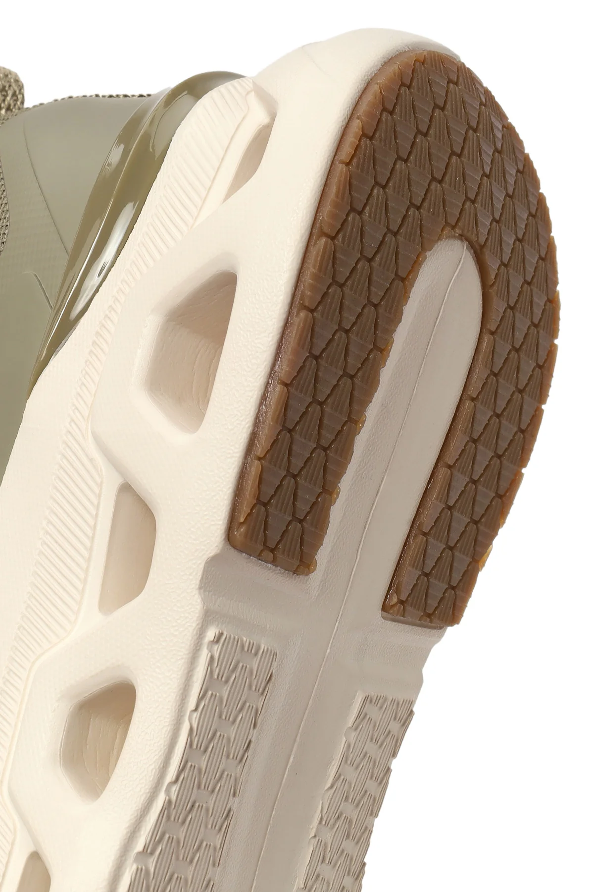 Derimod Zero Erkek Haki Kalın Tabanlı Bağcıklı Kumaş Sneaker - Image 8