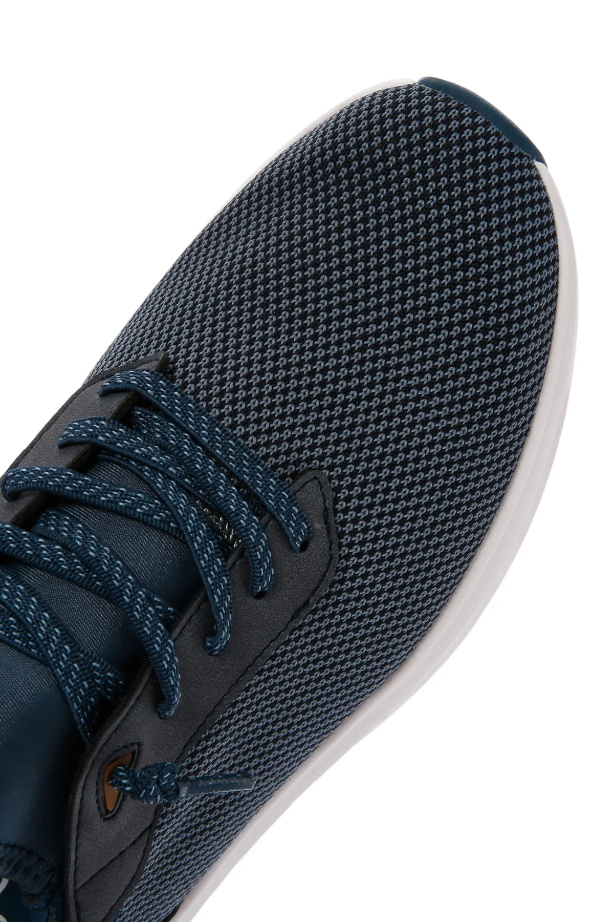 Derimod Zero Erkek Lacivert Bağcıklı Kalın Tabanlı Kumaş Sneaker - Image 10