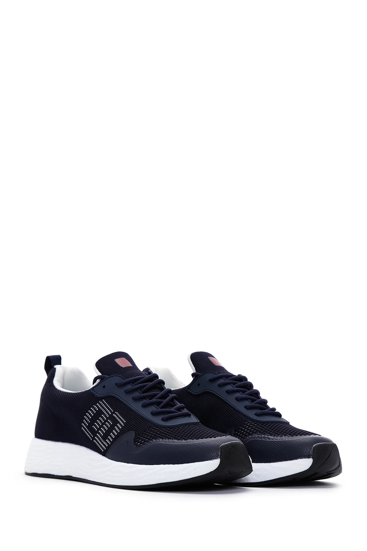 Derimod Zero Erkek Lacivert Bağcıklı Kalın Tabanlı Sneaker - Image 3