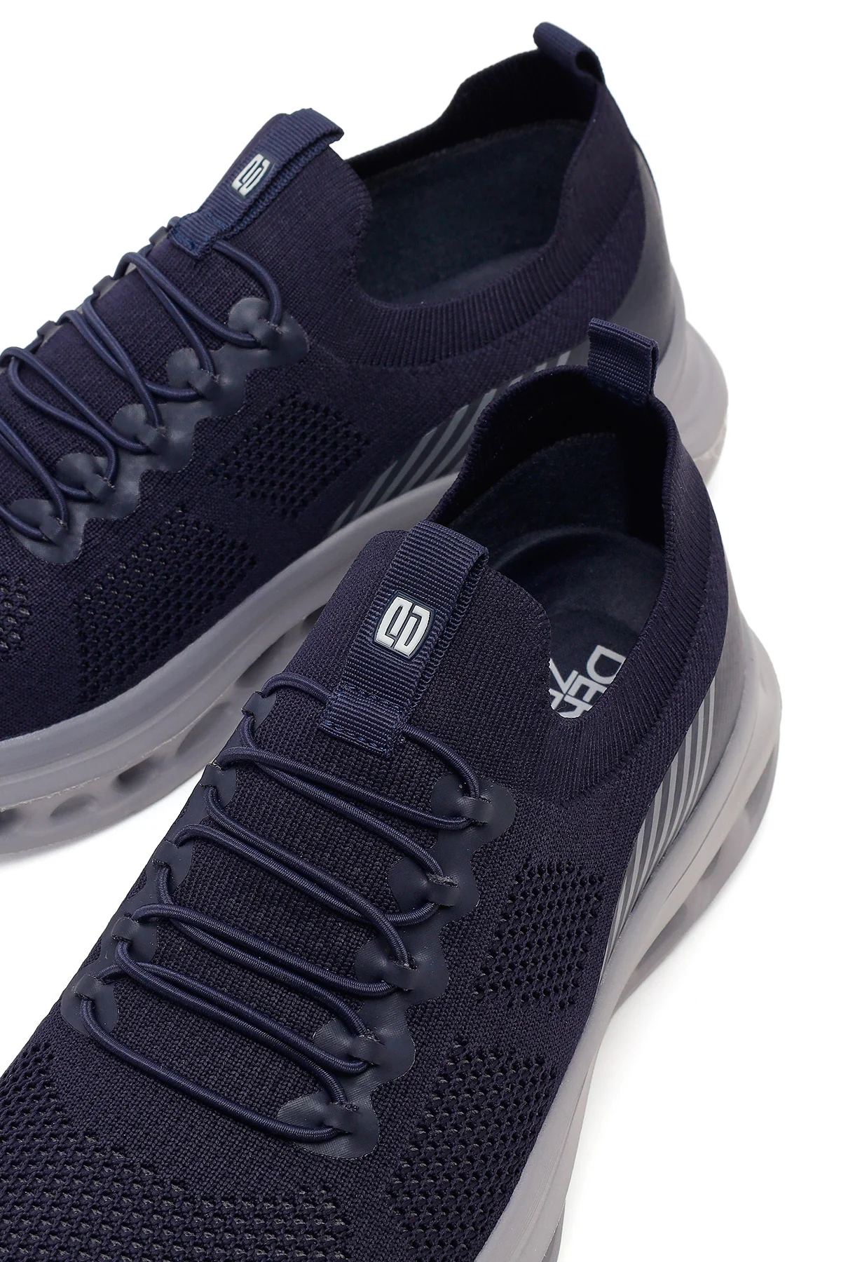 Derimod Zero Erkek Lacivert Kalın Tabanlı Kumaş Sneaker - Image 10