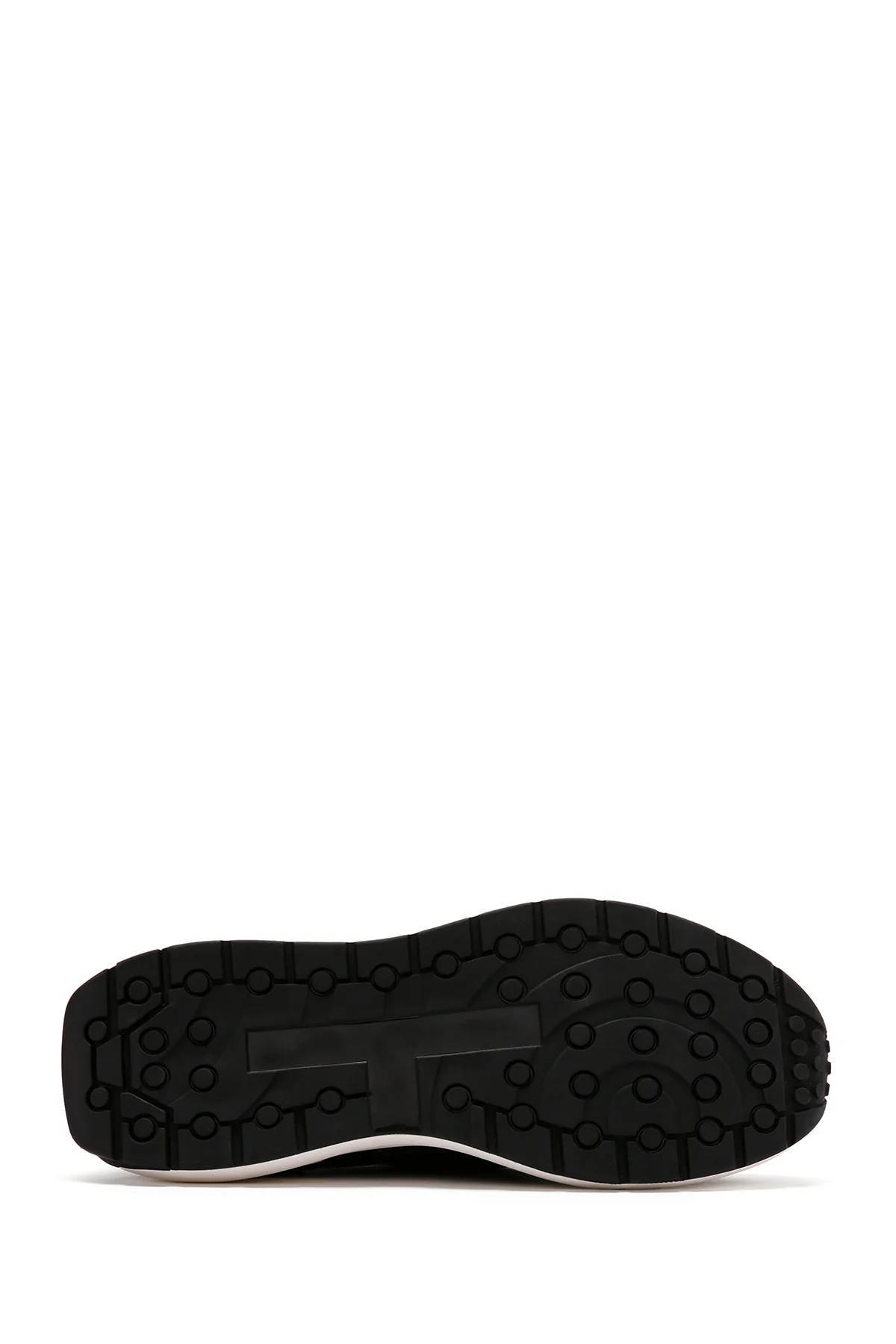Derimod Zero Erkek Siyah Bağcıklı Kalın Tabanlı Kumaş Sneaker - Image 4