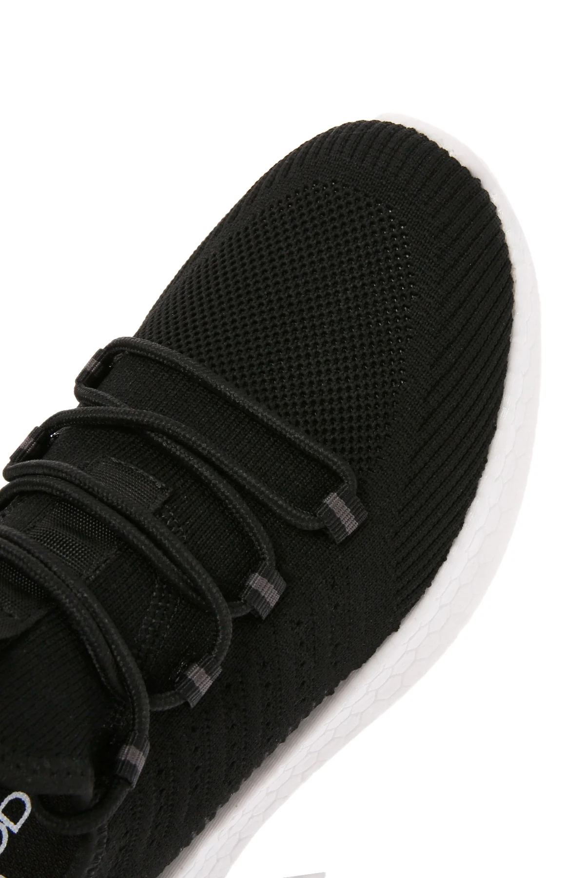 Derimod Zero Erkek Siyah Bağcıklı Kalın Tabanlı Kumaş Sneaker - Image 10