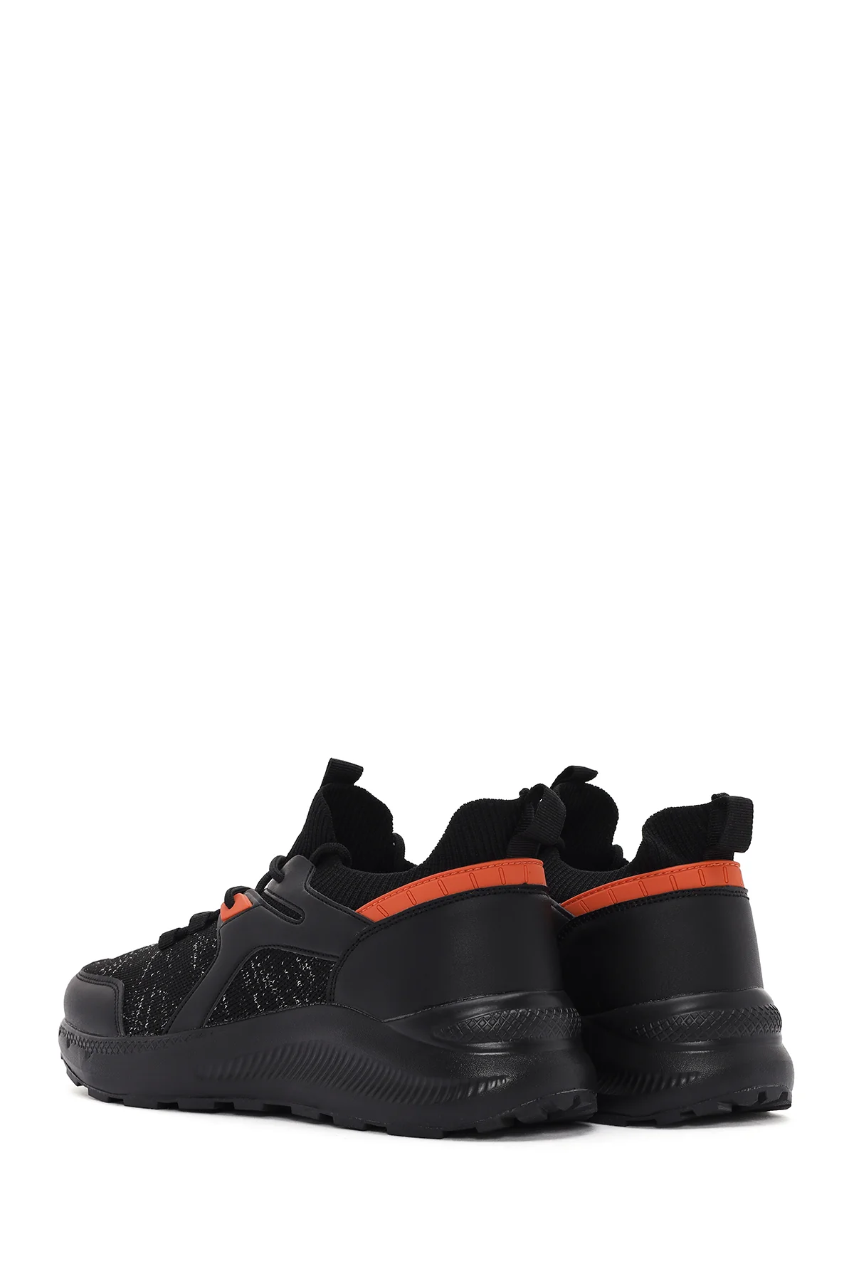 Derimod Zero Erkek Siyah Bağcıklı Kumaş Sneaker - Image 5