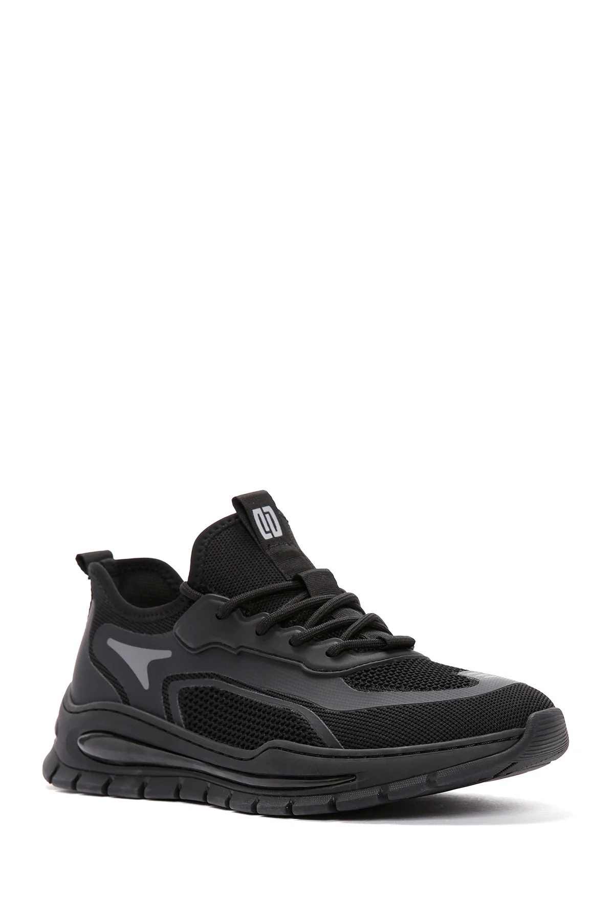 Derimod Zero Erkek Siyah Bağcıklı Kumaş Sneaker - Image 7